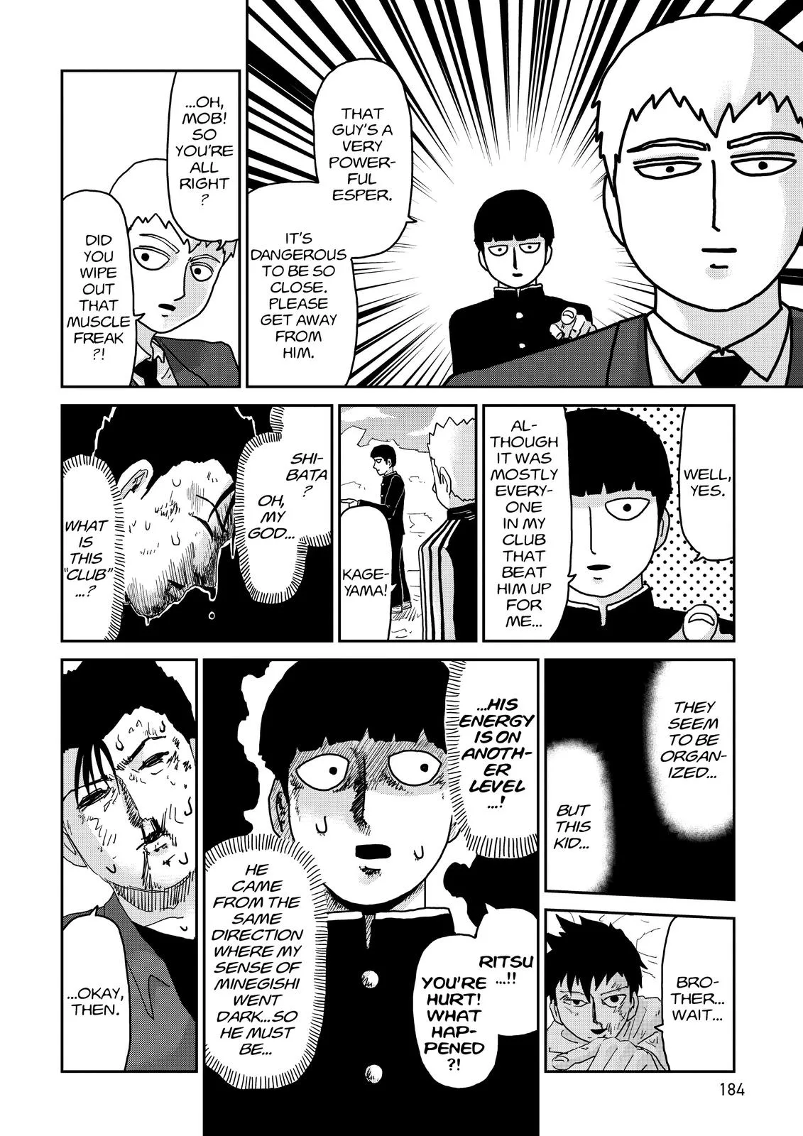 Mob Psycho 100, chapter 88, page 44