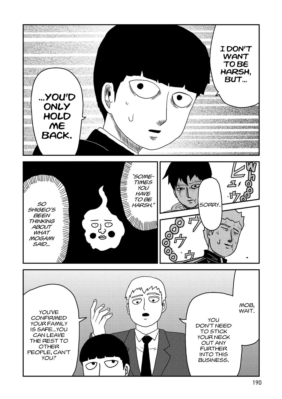 Mob Psycho 100, chapter 88, page 50