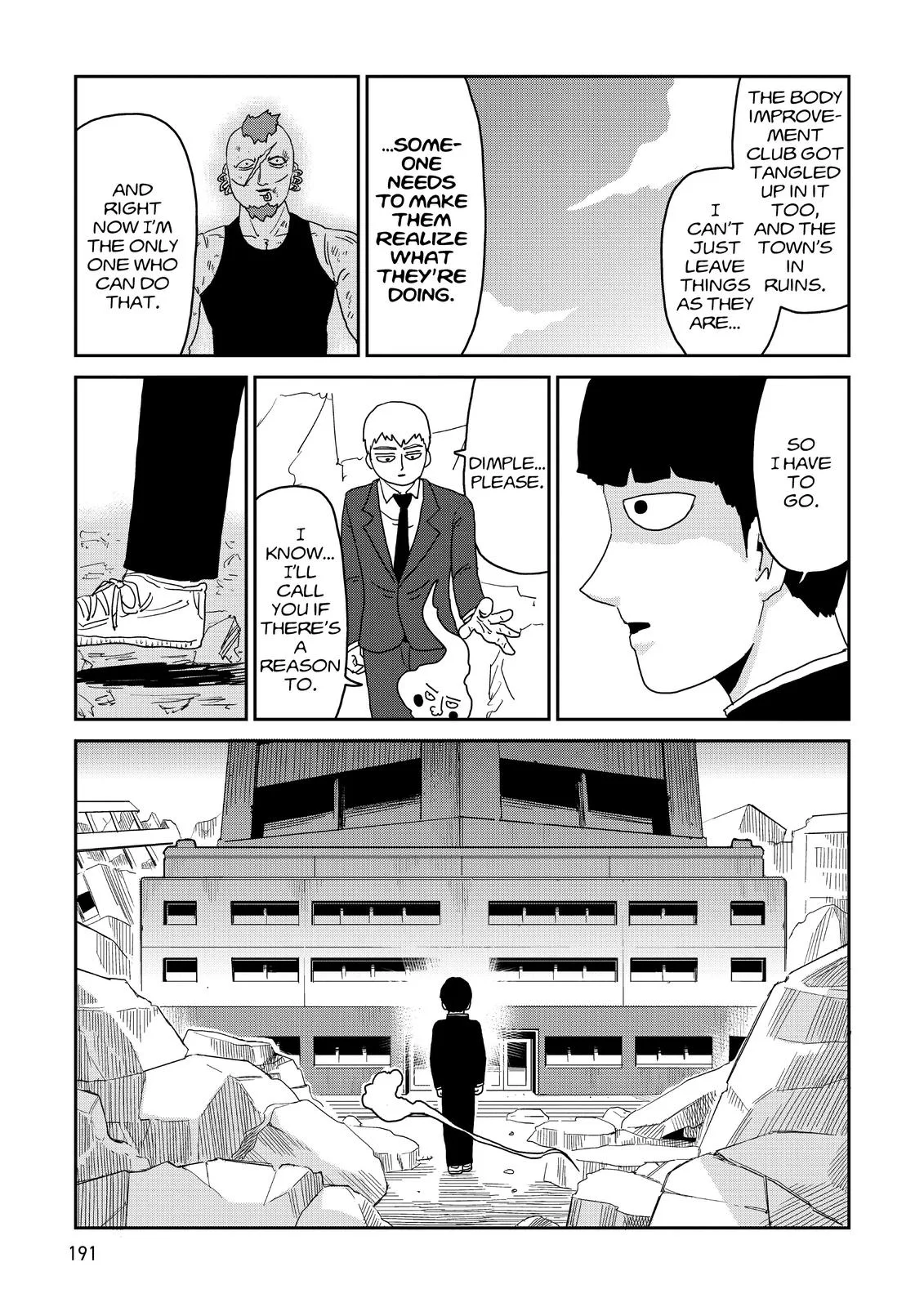 Mob Psycho 100, chapter 88, page 51