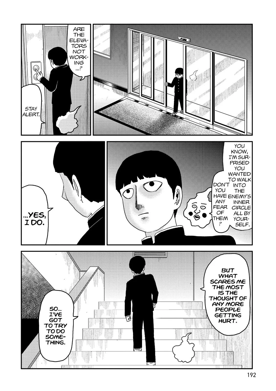 Mob Psycho 100, chapter 88, page 52