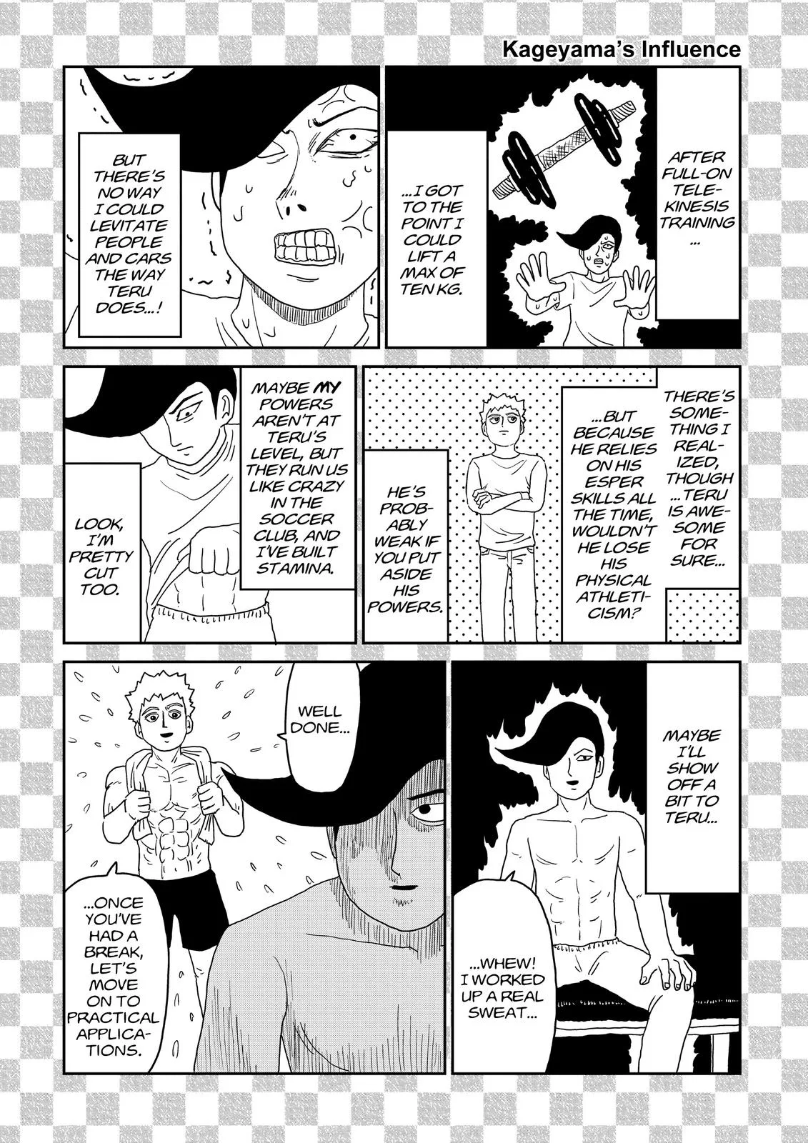 Mob Psycho 100, chapter 88.5, page 4