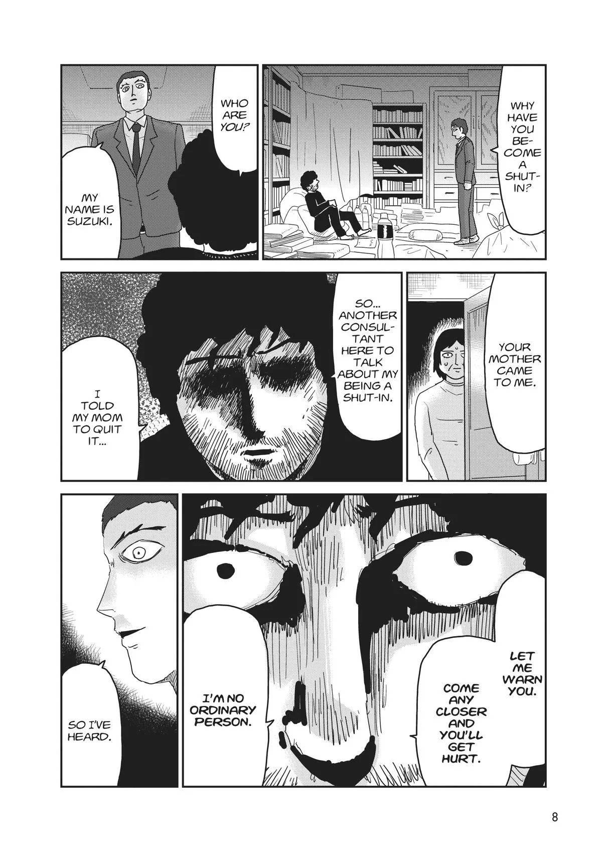 Mob Psycho 100, chapter 89, page 9