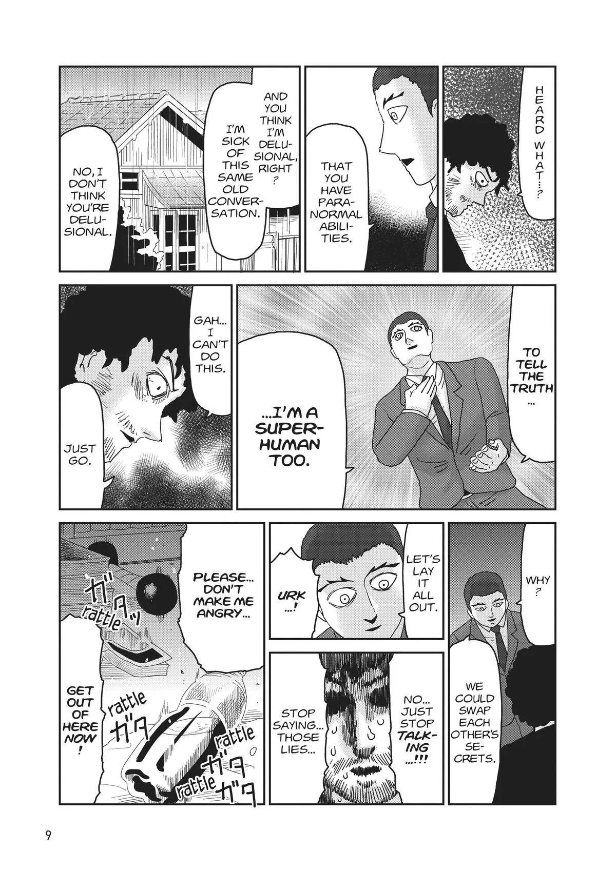 Mob Psycho 100, chapter 89, page 10