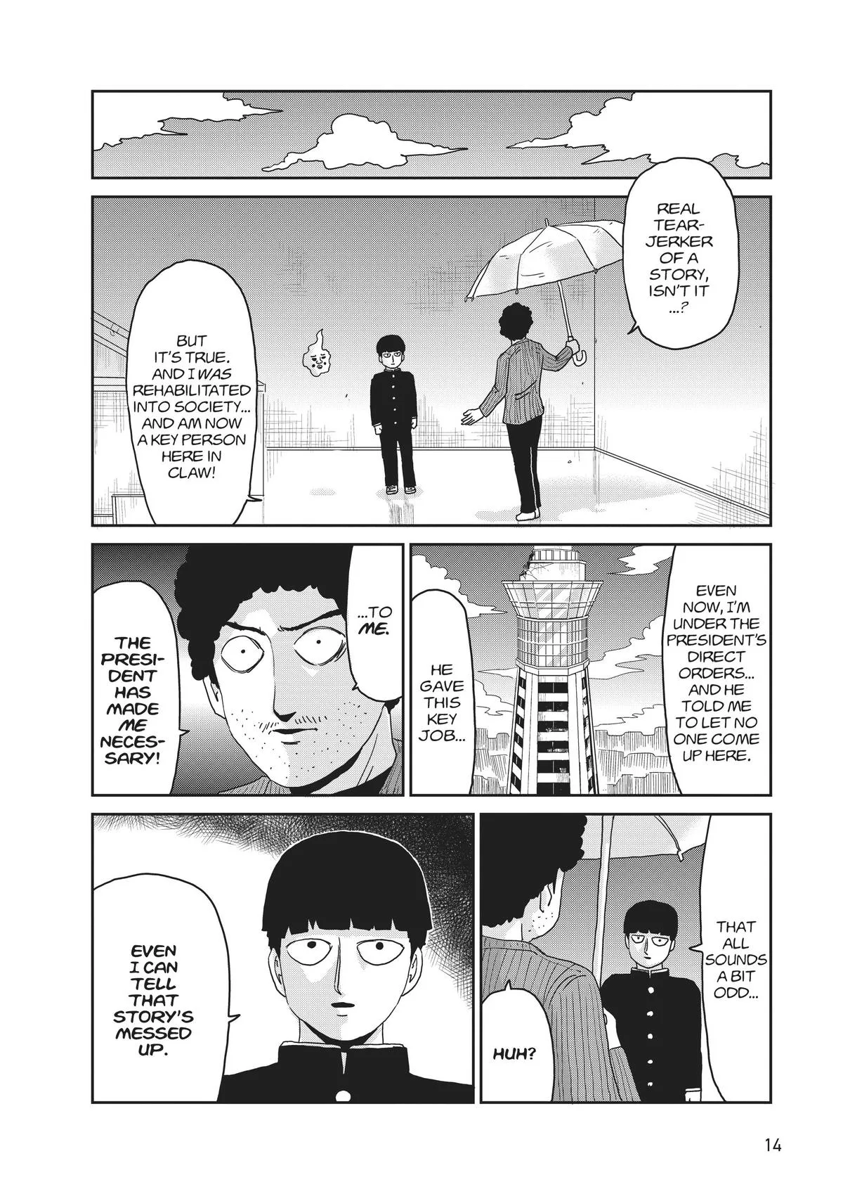 Mob Psycho 100, chapter 89, page 15
