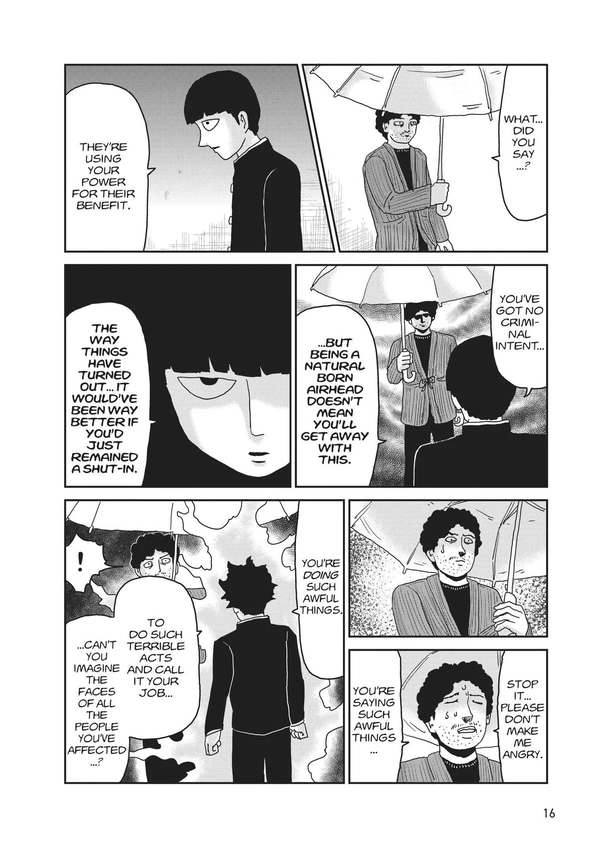 Mob Psycho 100, chapter 89, page 17