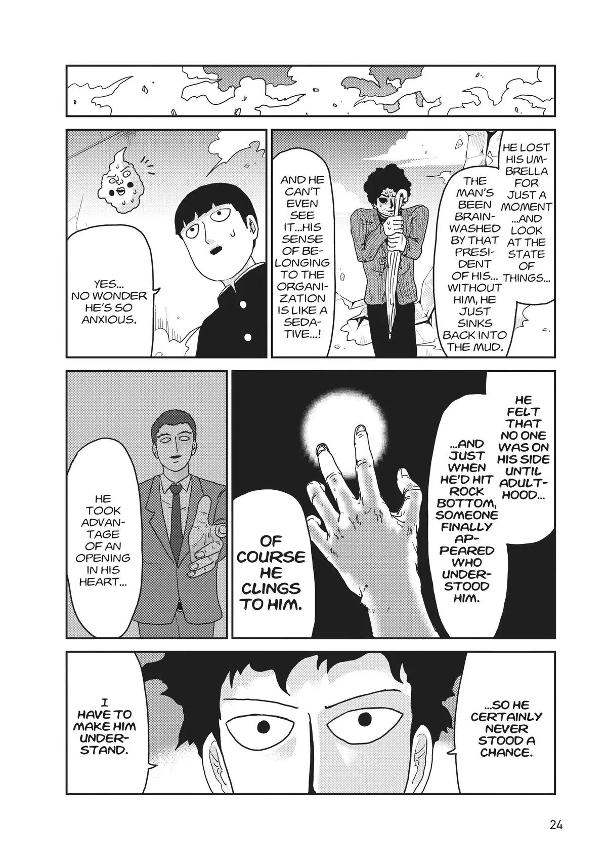 Mob Psycho 100, chapter 89, page 25
