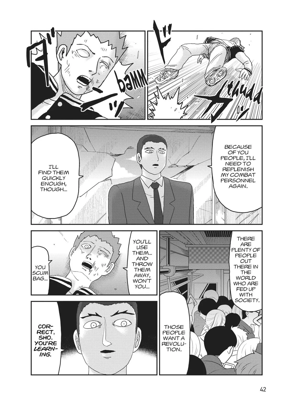 Mob Psycho 100, chapter 89, page 43