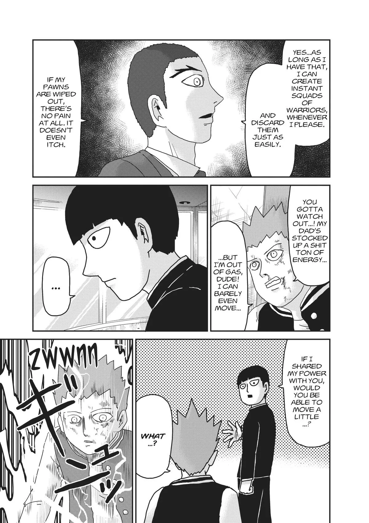 Mob Psycho 100, chapter 90, page 3