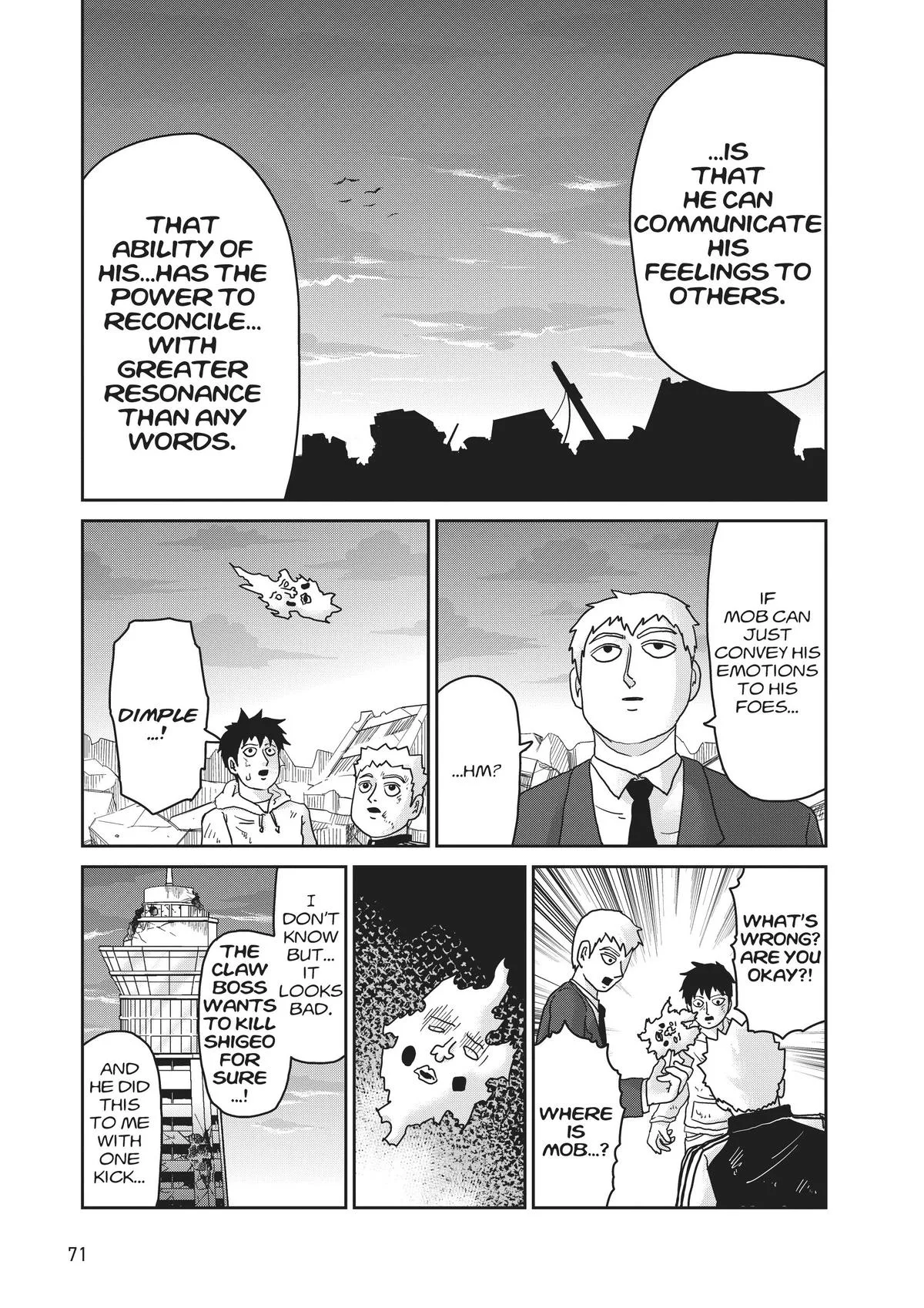 Mob Psycho 100, chapter 90, page 15
