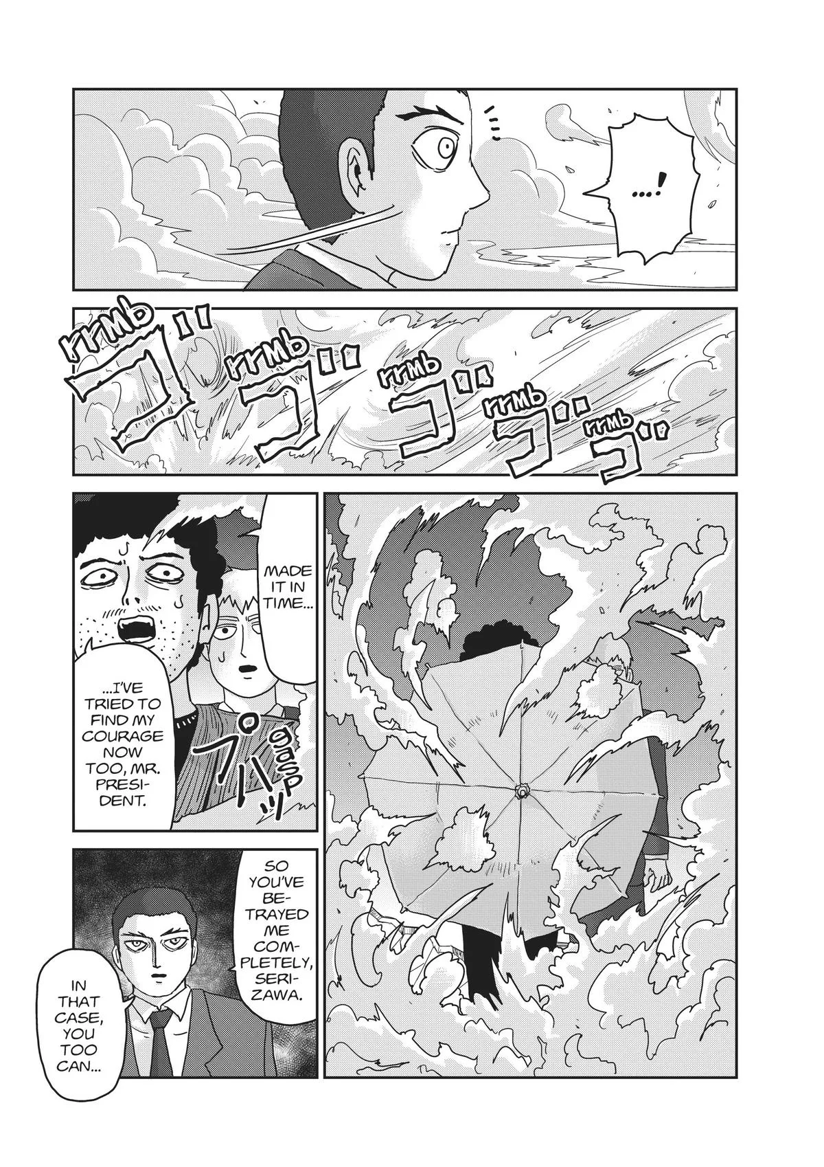 Mob Psycho 100, chapter 90, page 39
