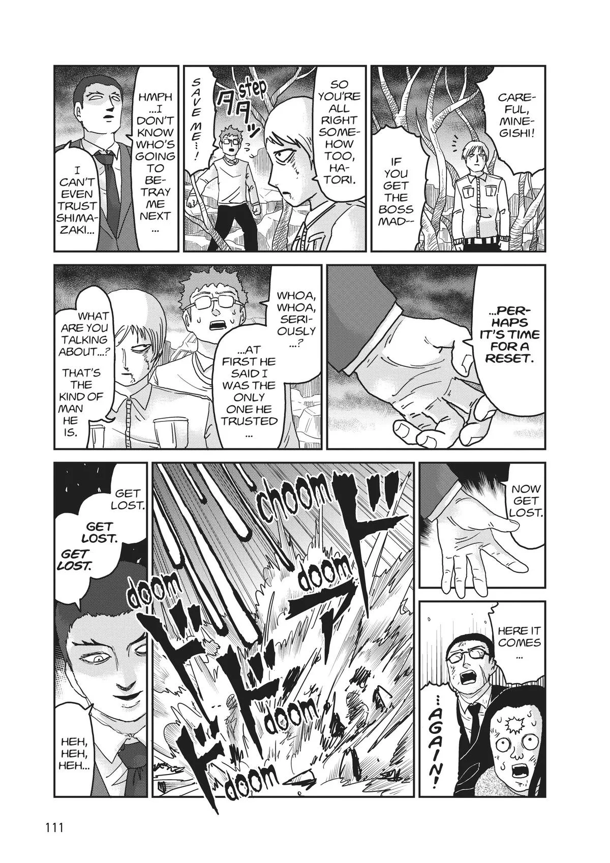 Mob Psycho 100, chapter 90, page 52