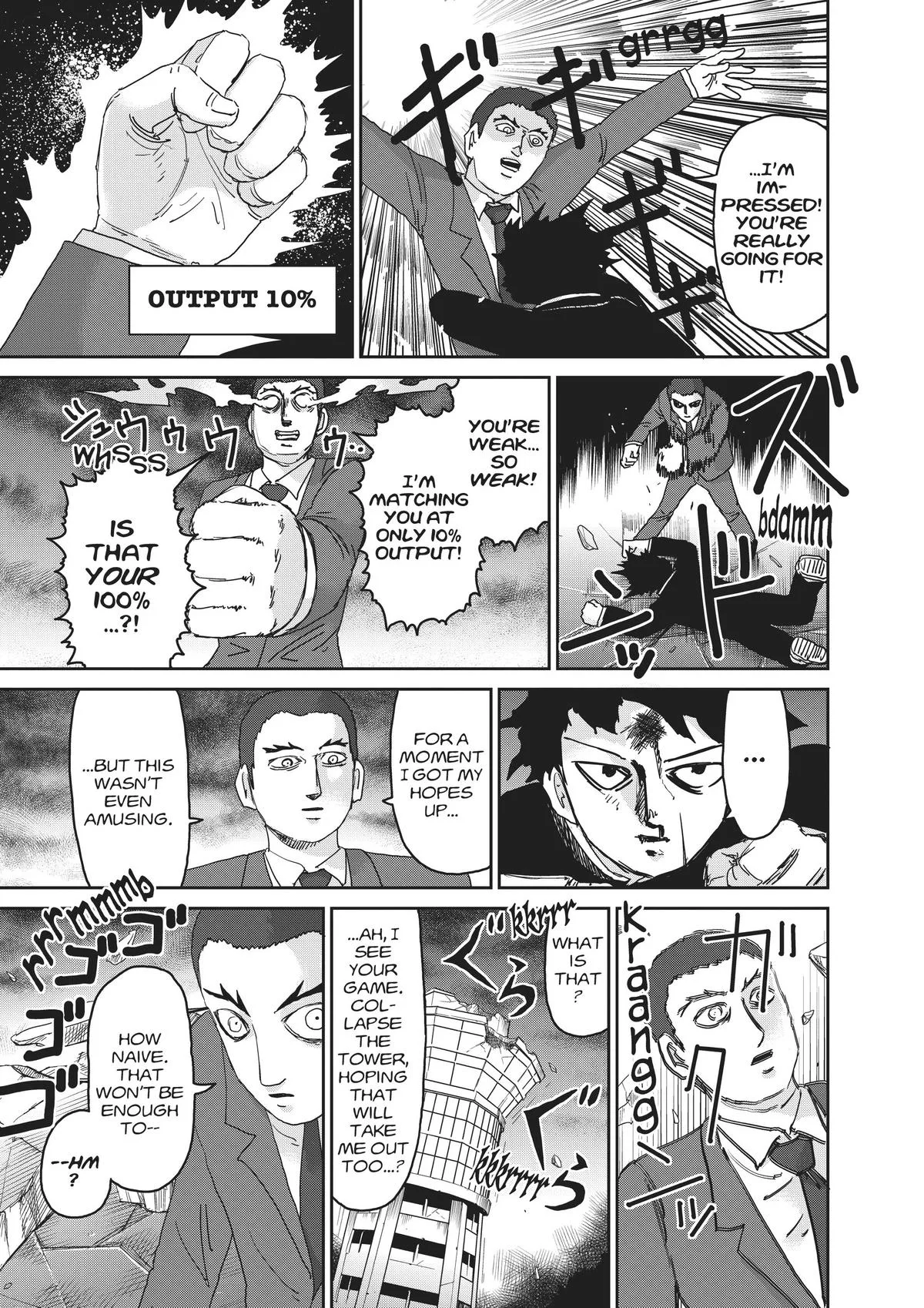 Mob Psycho 100, chapter 90, page 54