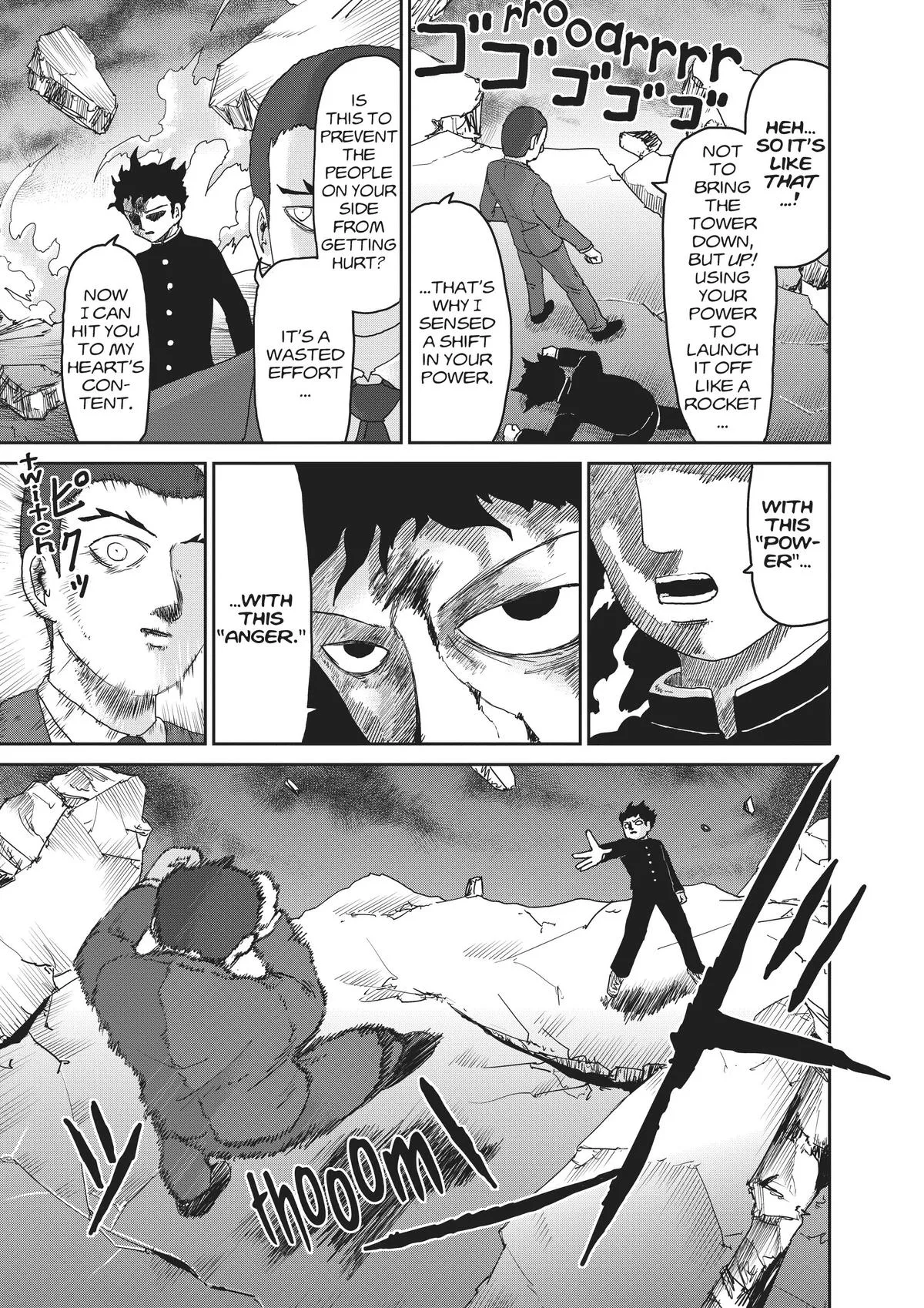 Mob Psycho 100, chapter 90, page 56