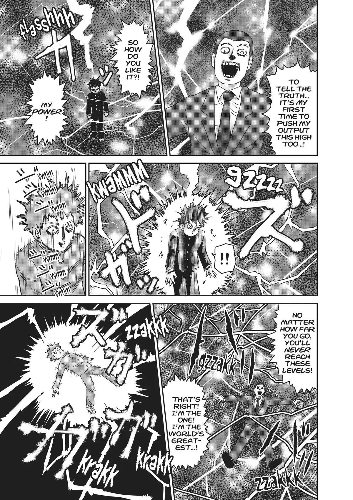 Mob Psycho 100, chapter 90, page 72
