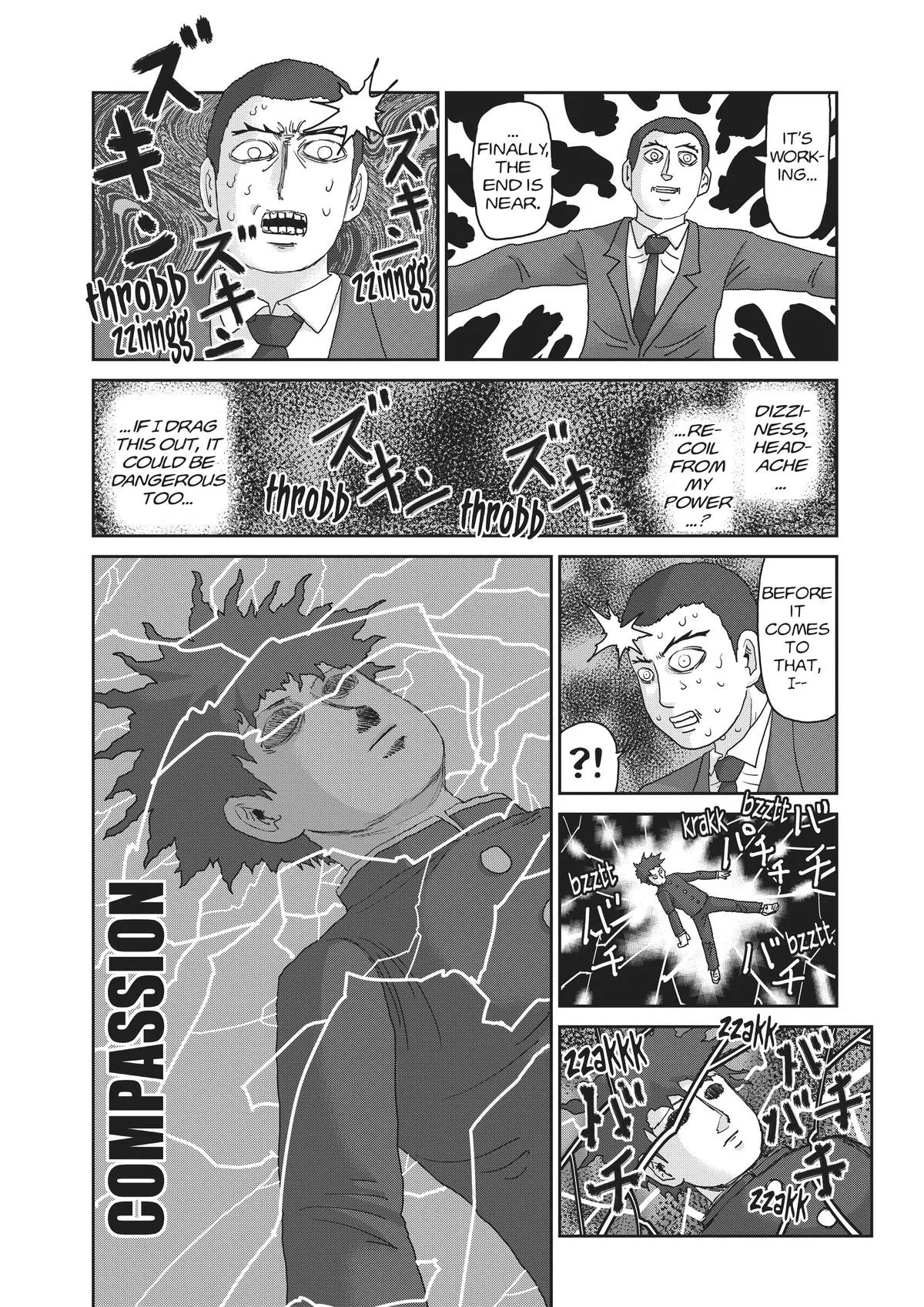 Mob Psycho 100, chapter 90, page 73