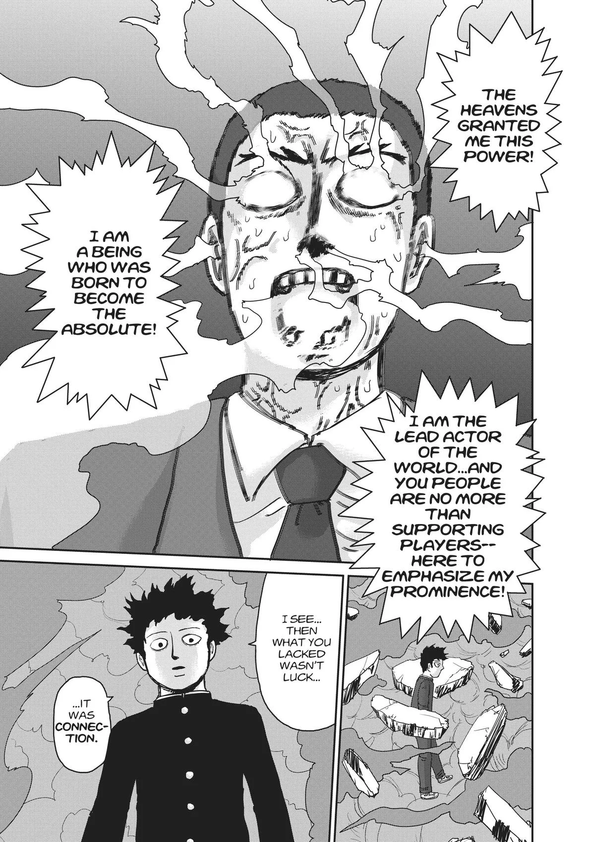 Mob Psycho 100, chapter 90, page 76