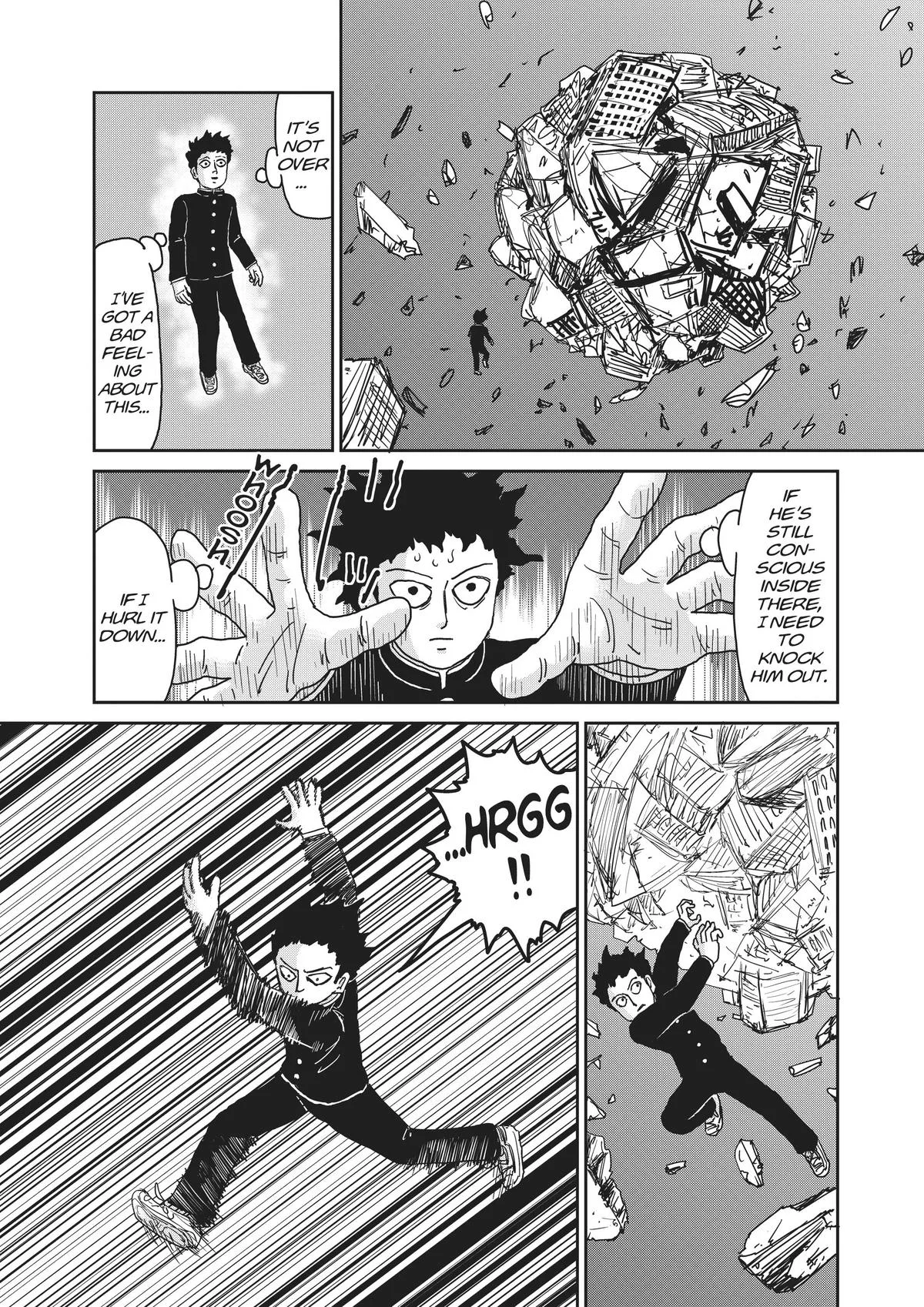 Mob Psycho 100, chapter 90, page 87