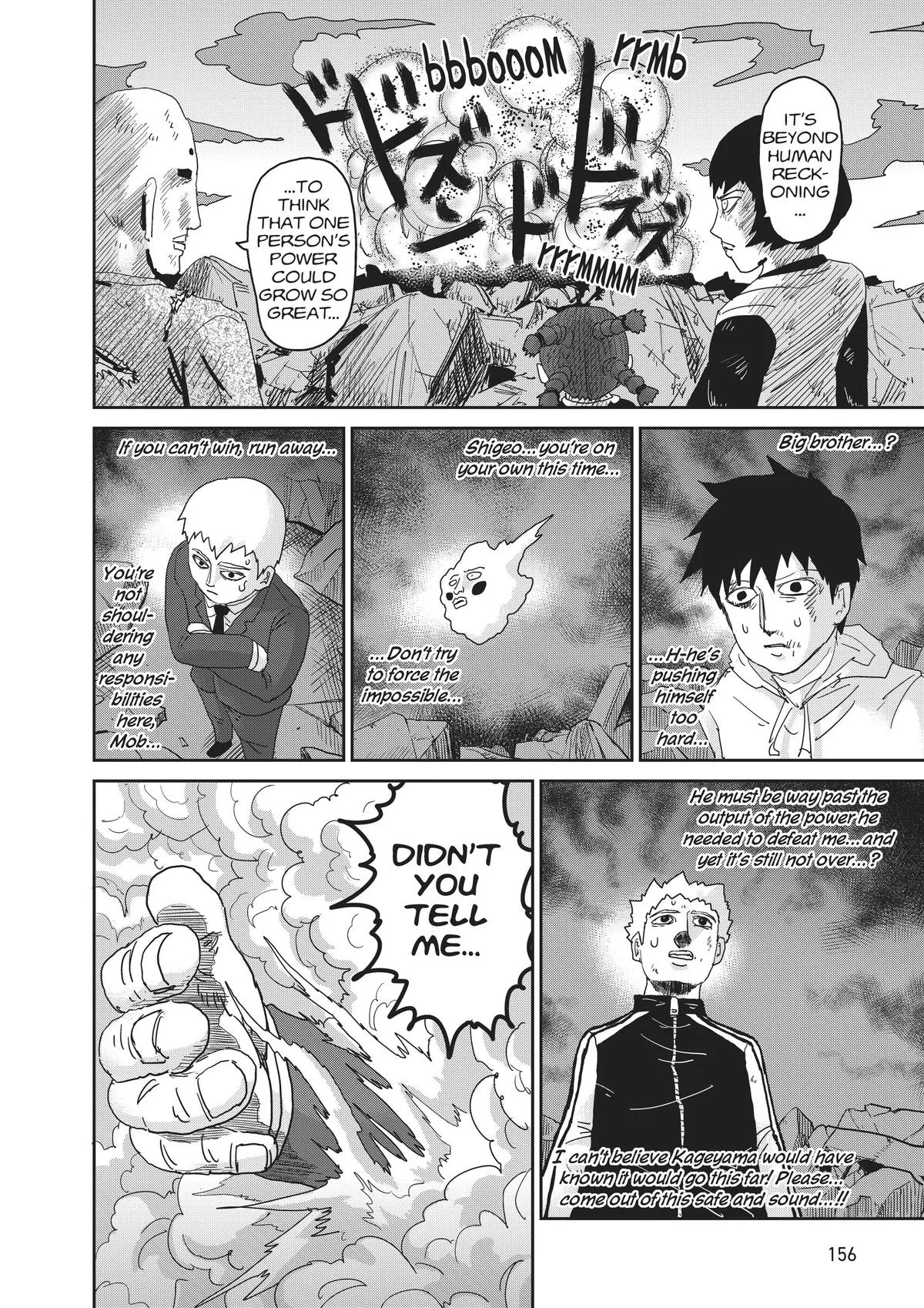 Mob Psycho 100, chapter 90, page 95