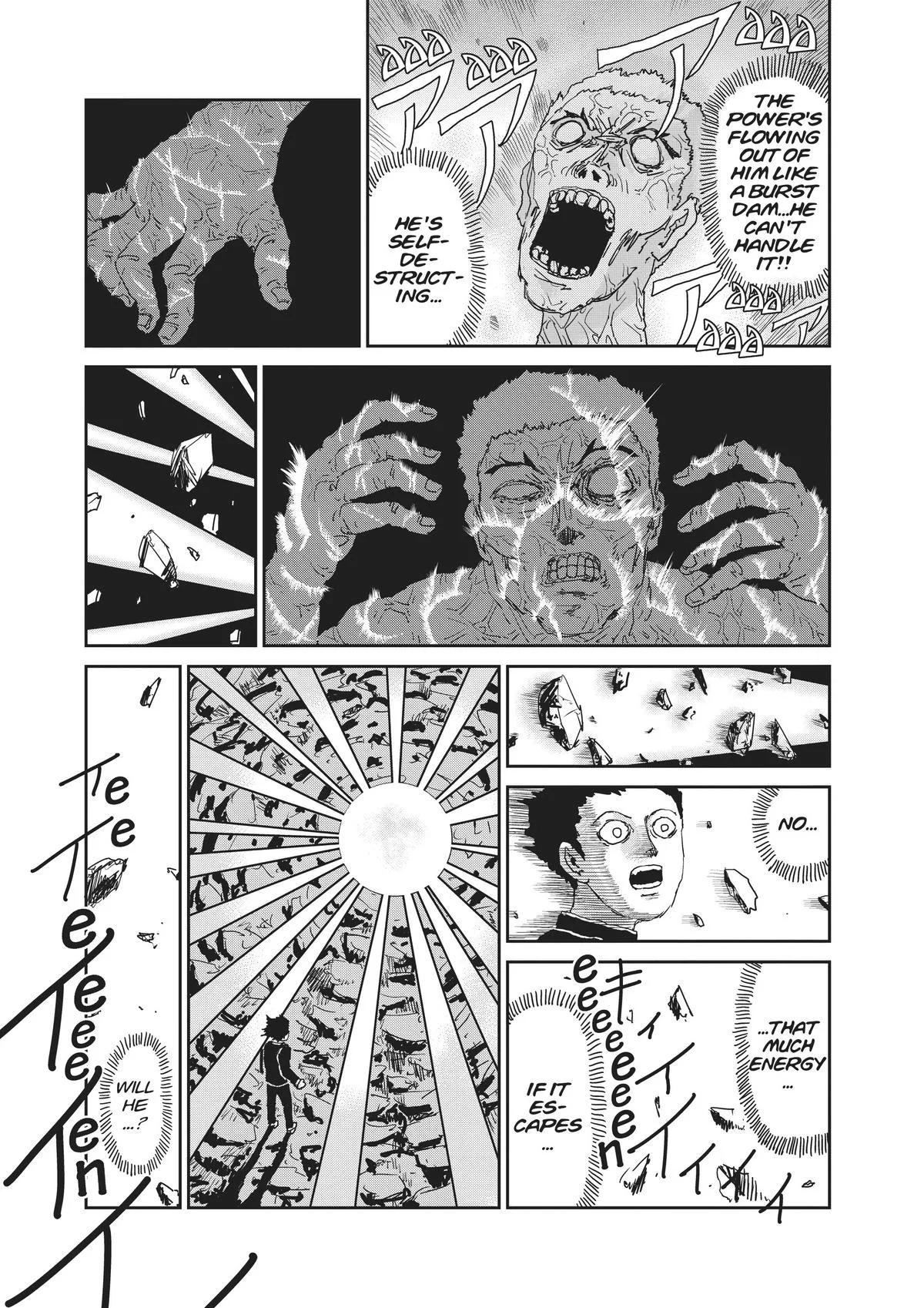 Mob Psycho 100, chapter 90, page 112