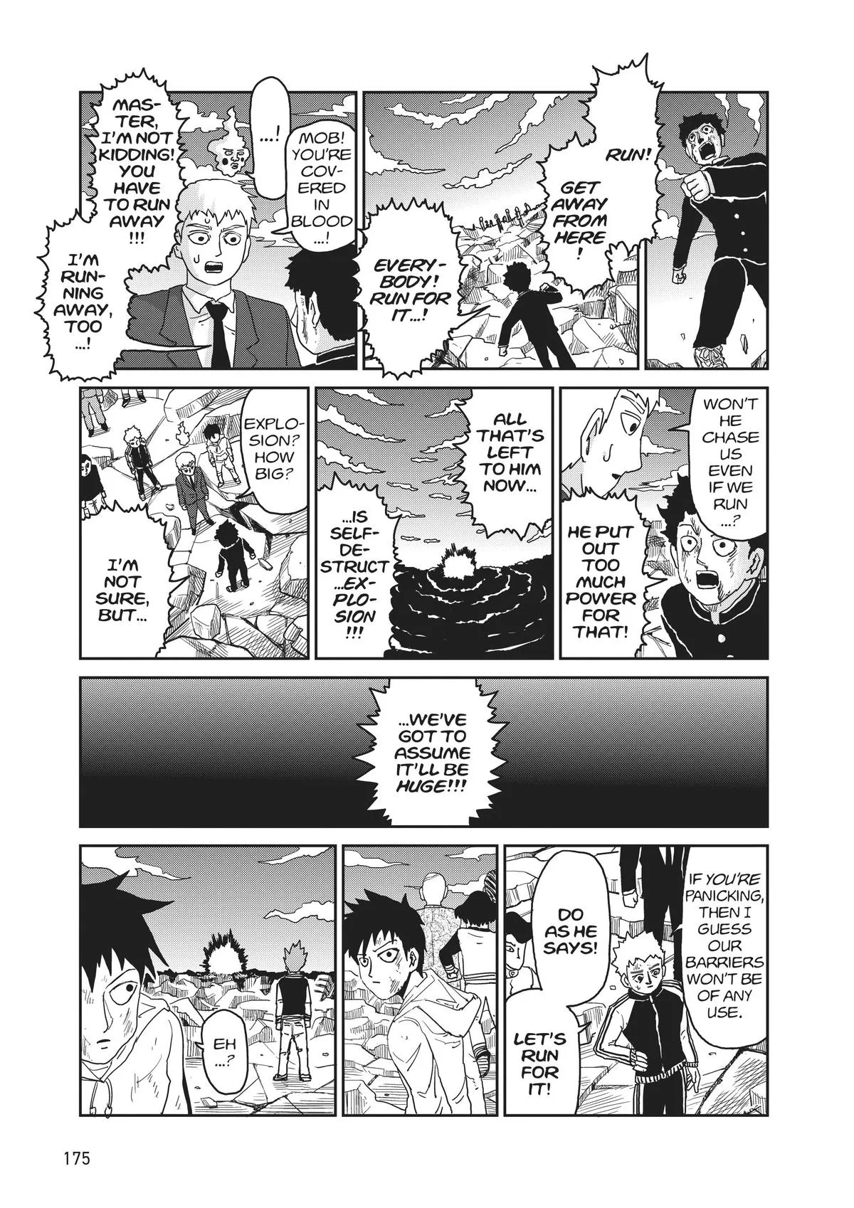 Mob Psycho 100, chapter 90, page 114