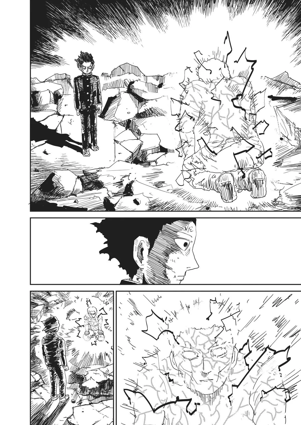 Mob Psycho 100, chapter 90, page 117