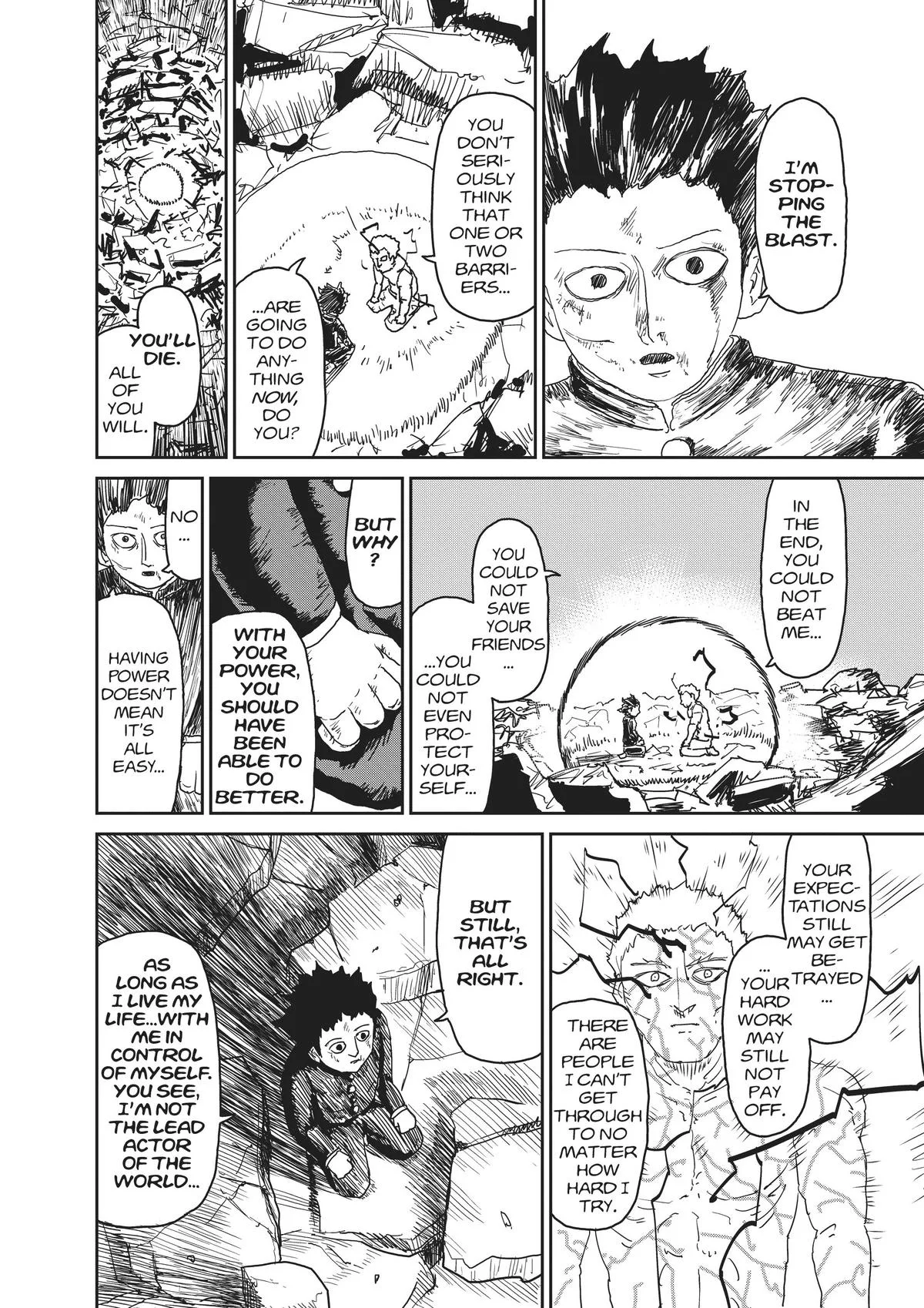 Mob Psycho 100, chapter 90, page 119