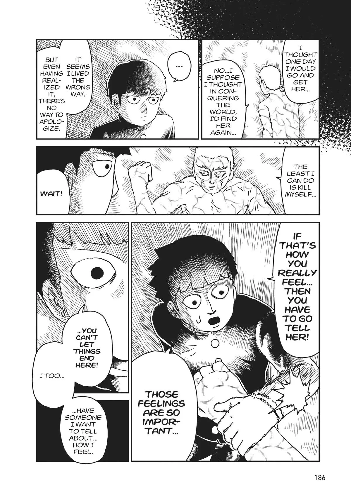 Mob Psycho 100, chapter 90, page 125