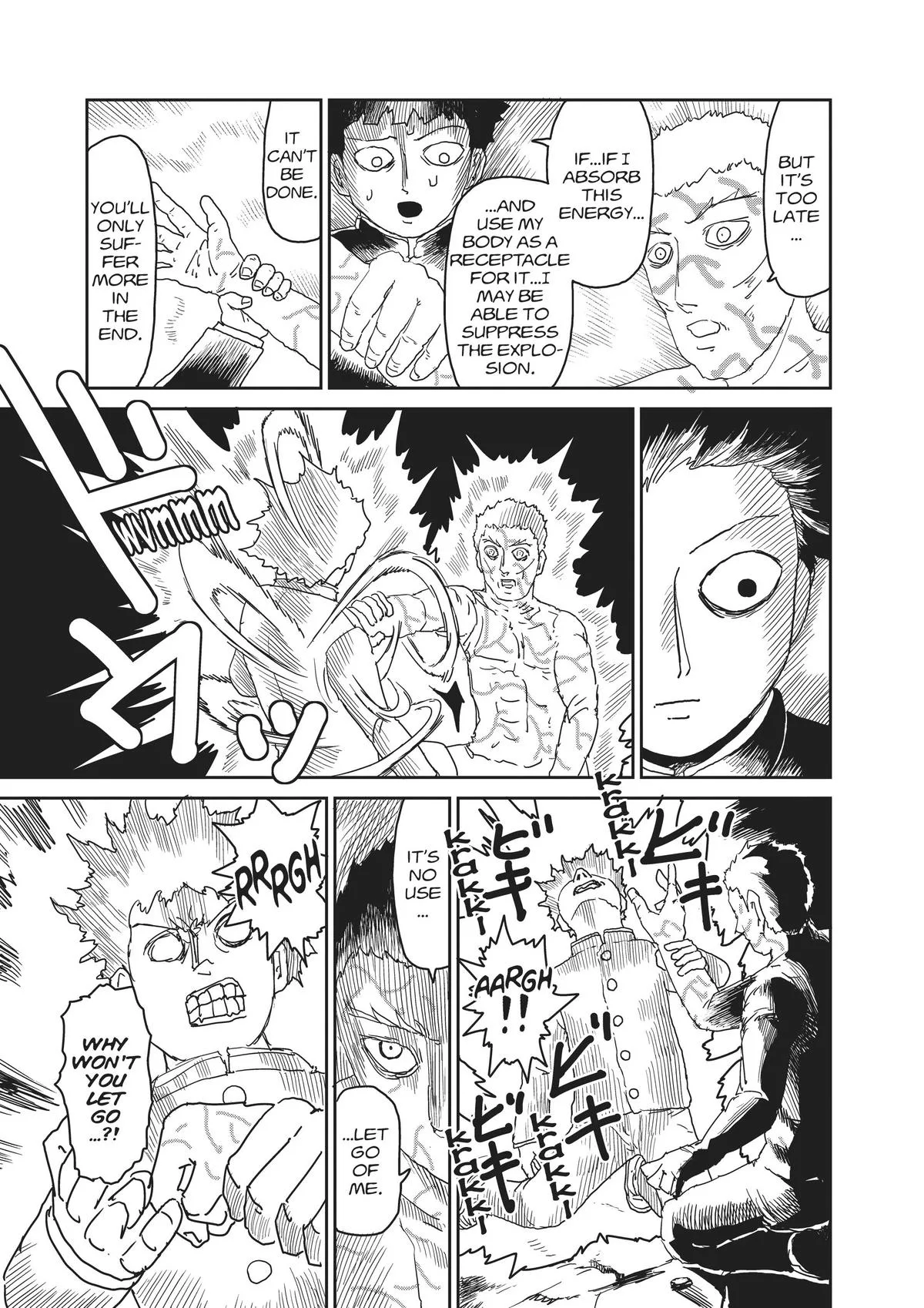 Mob Psycho 100, chapter 90, page 126