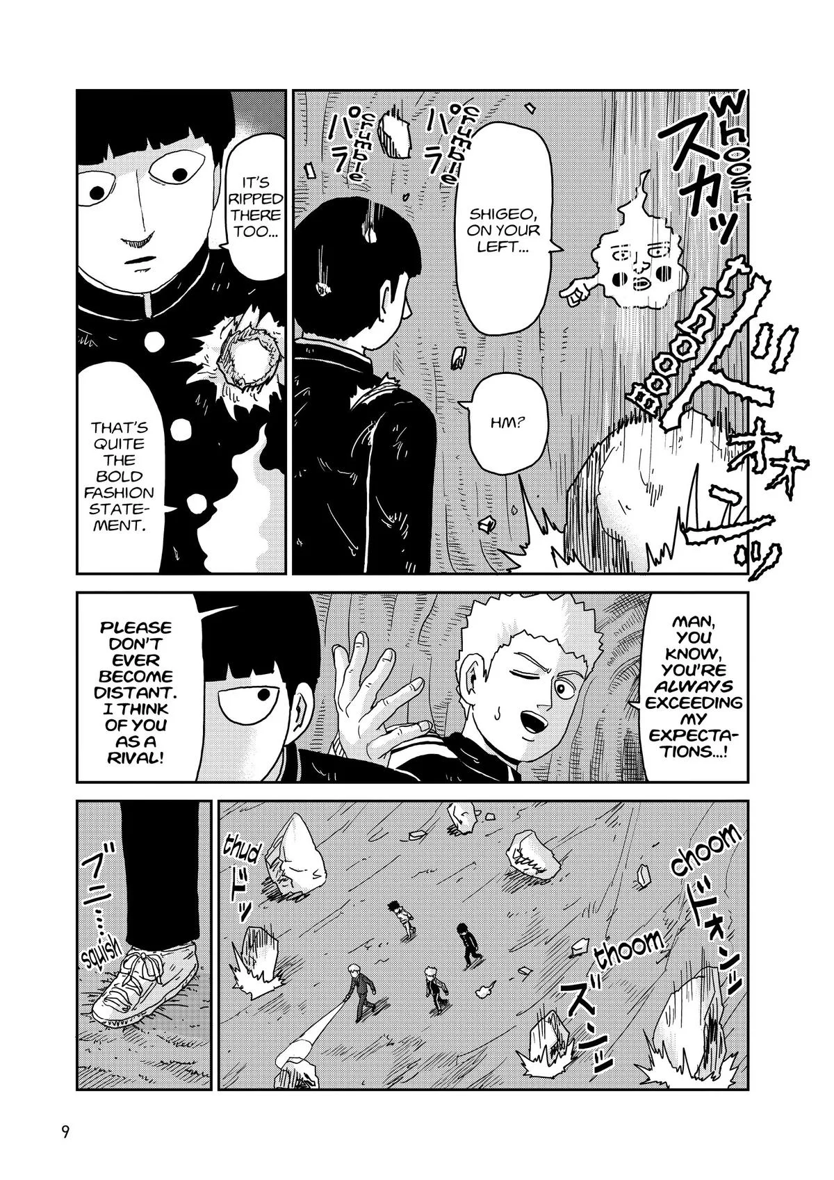 Mob Psycho 100, chapter 91, page 10