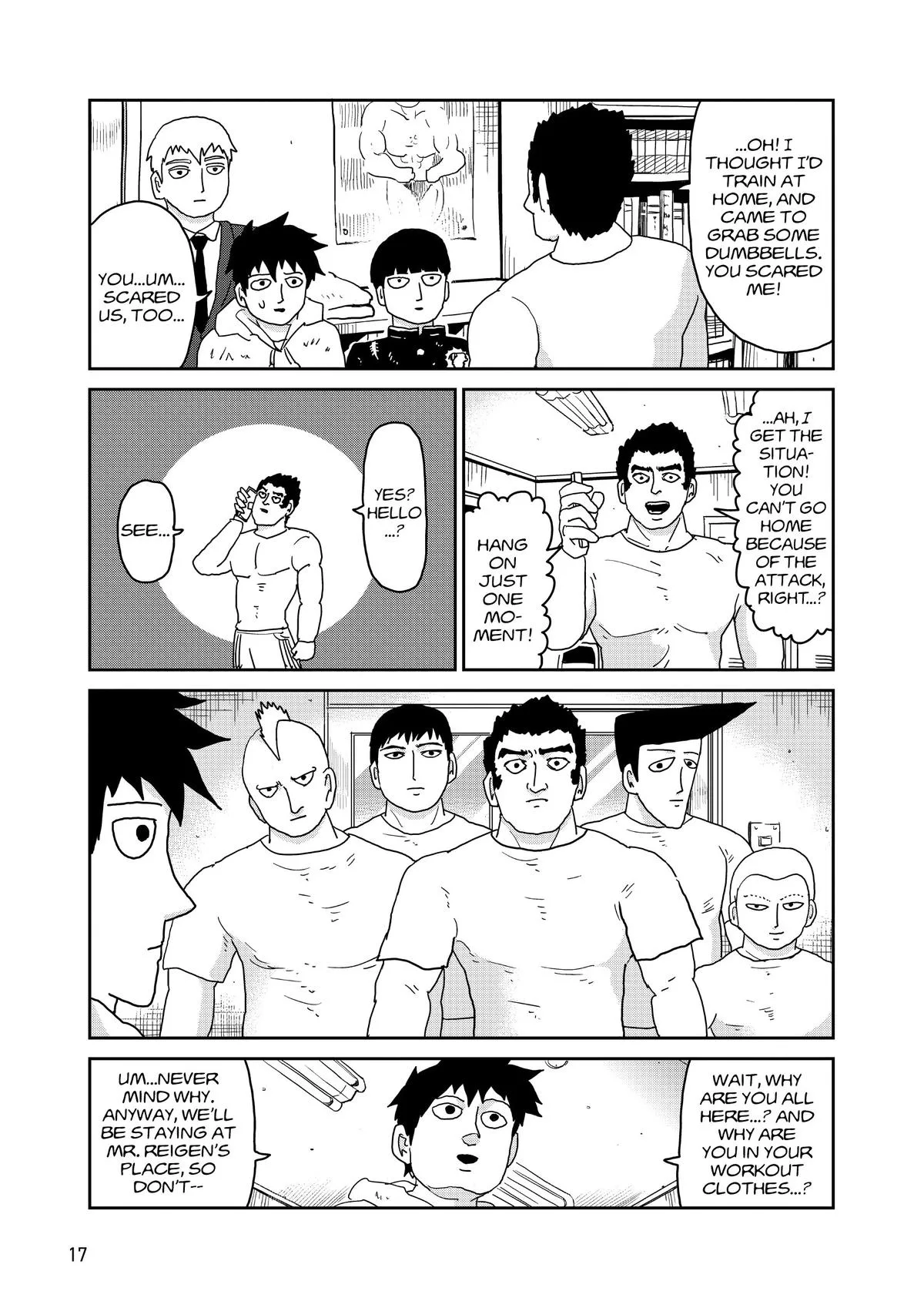 Mob Psycho 100, chapter 91, page 18