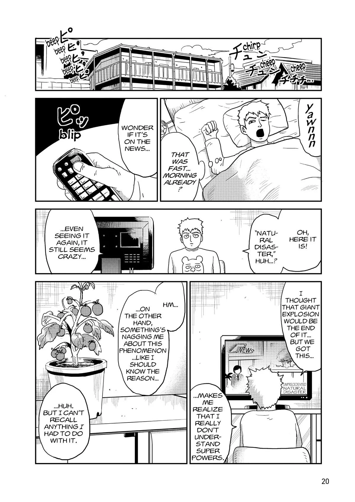 Mob Psycho 100, chapter 91, page 21