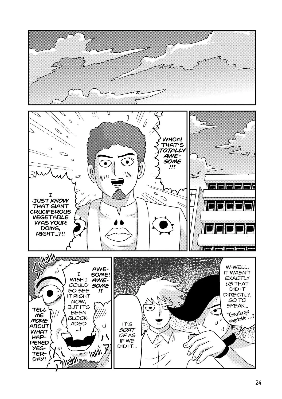 Mob Psycho 100, chapter 91, page 24