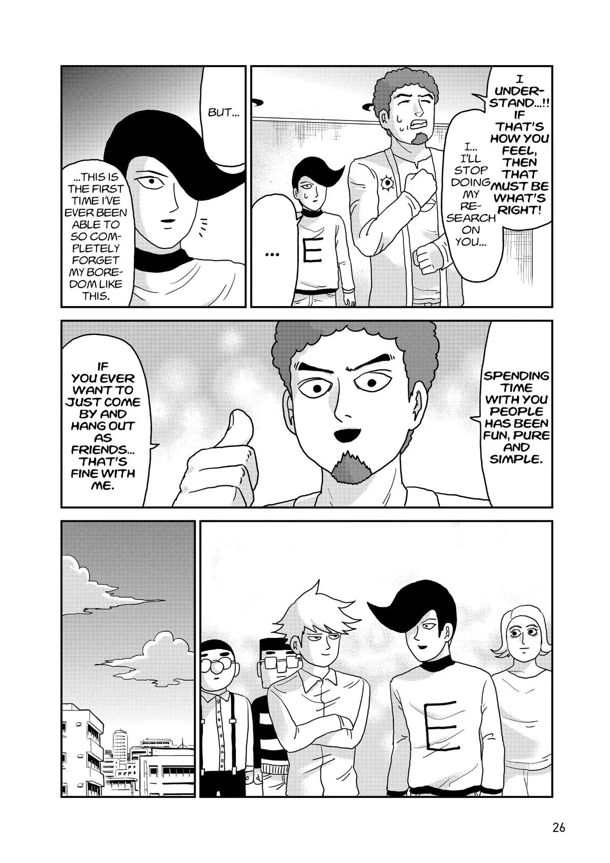 Mob Psycho 100, chapter 91, page 26