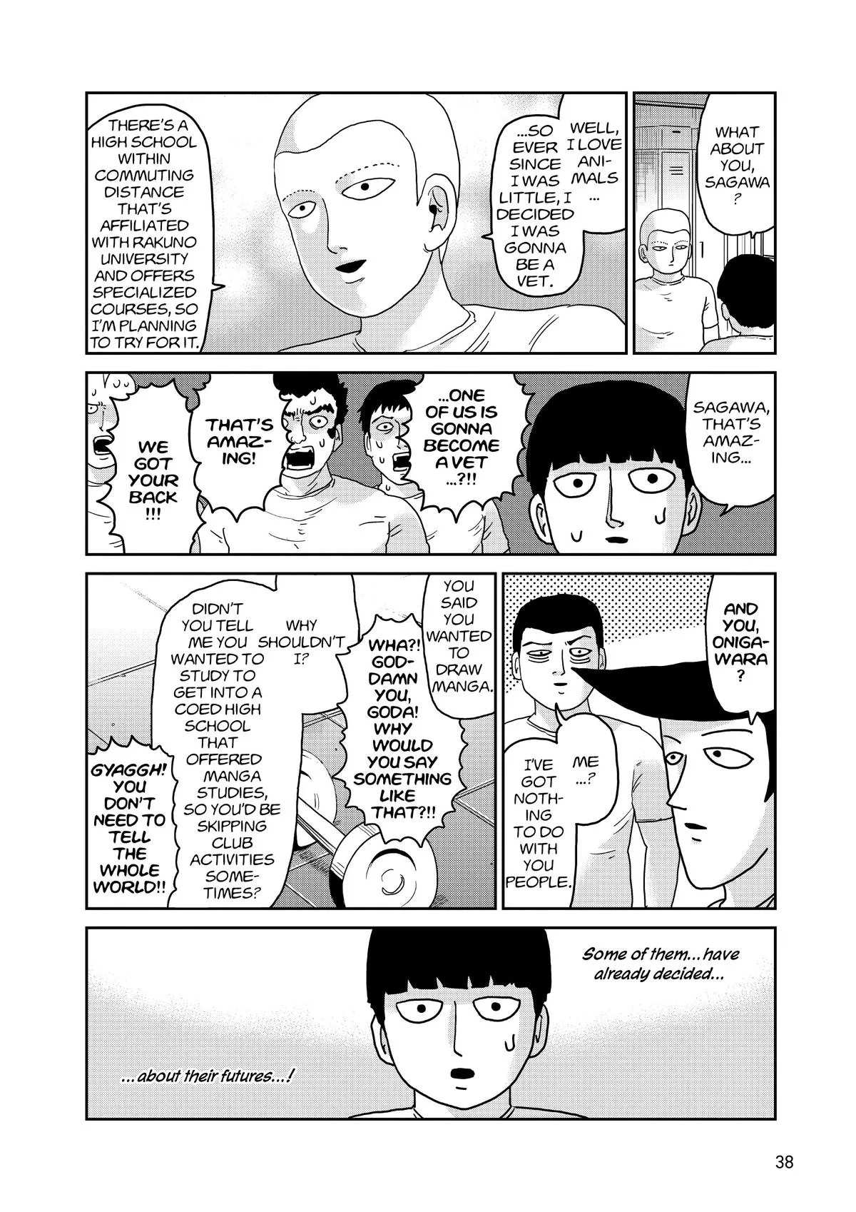 Mob Psycho 100, chapter 92, page 2