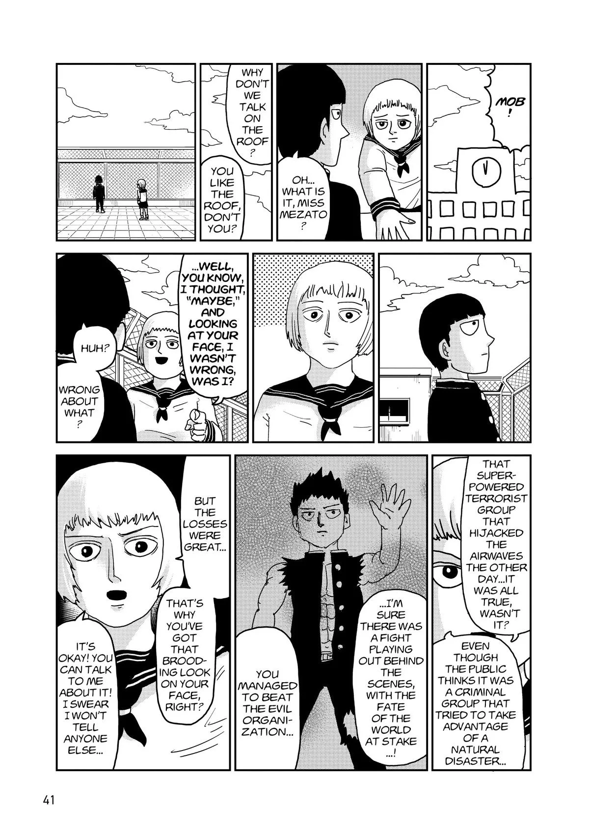 Mob Psycho 100, chapter 92, page 5