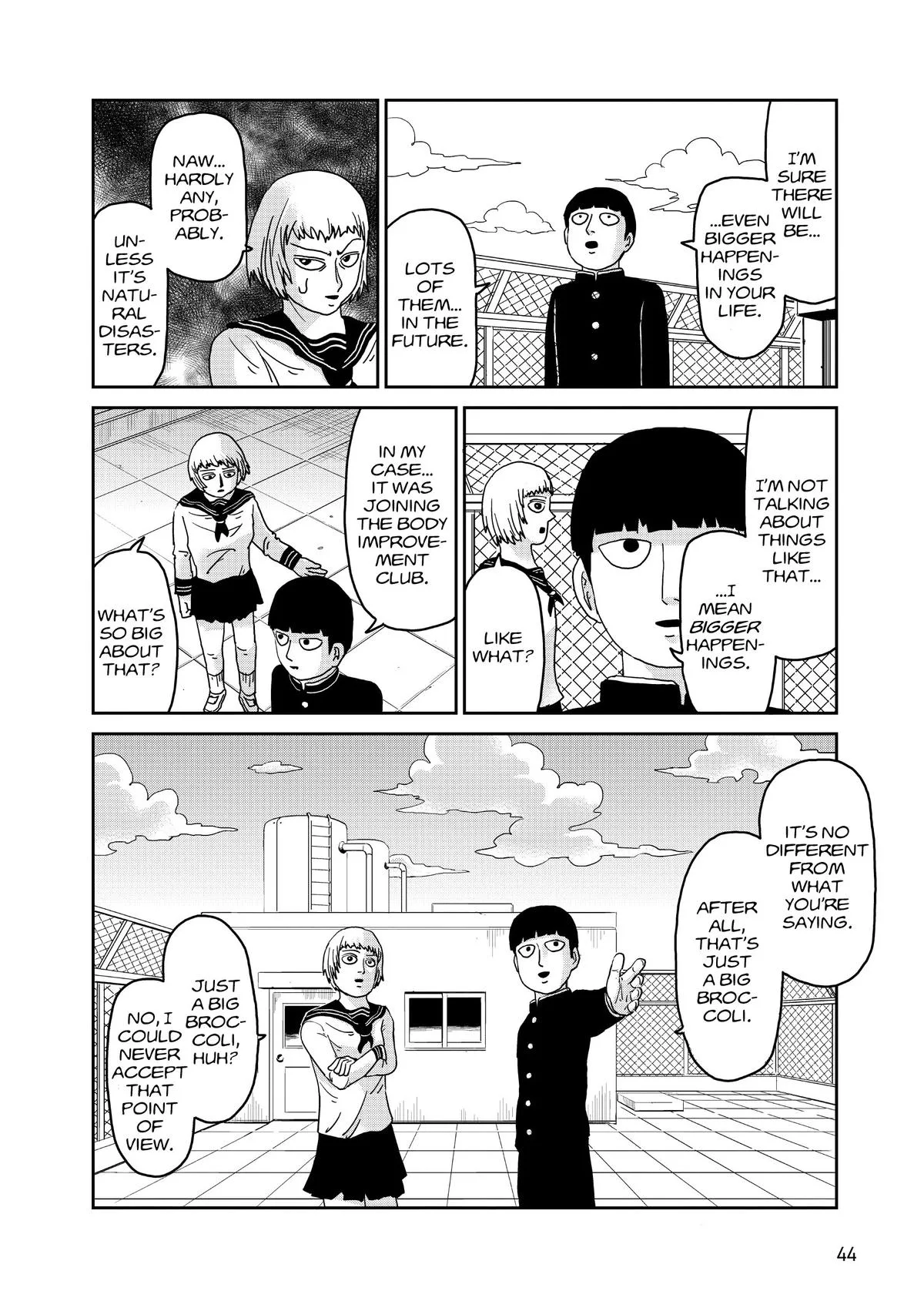 Mob Psycho 100, chapter 92, page 8