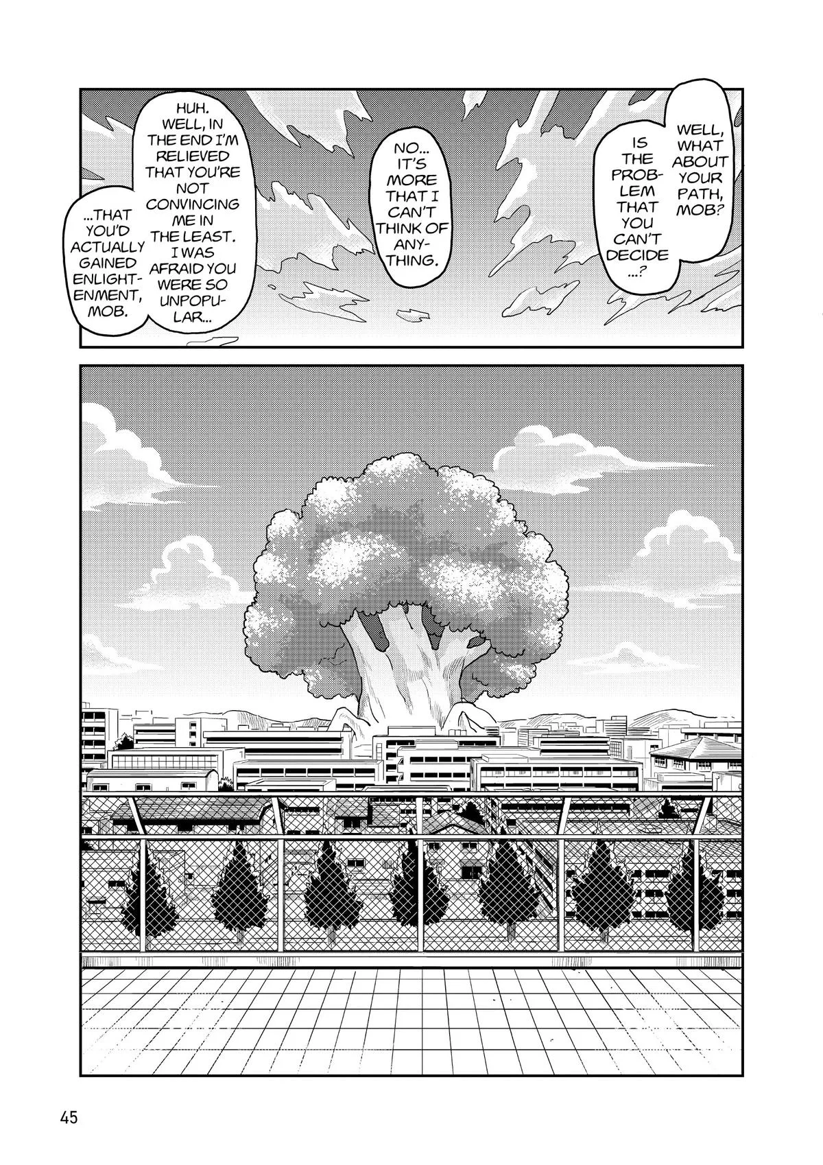Mob Psycho 100, chapter 92, page 9