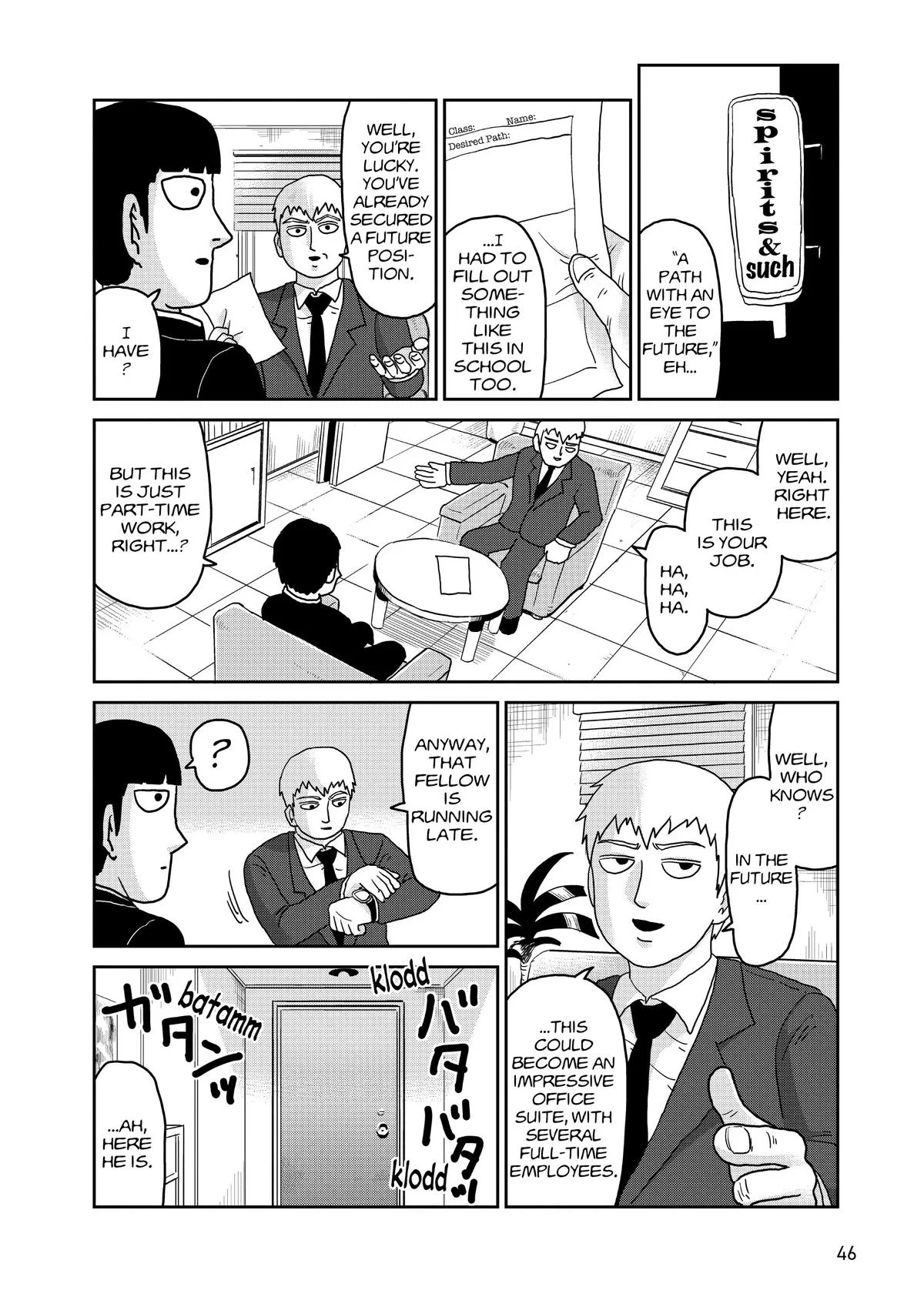 Mob Psycho 100, chapter 92, page 10