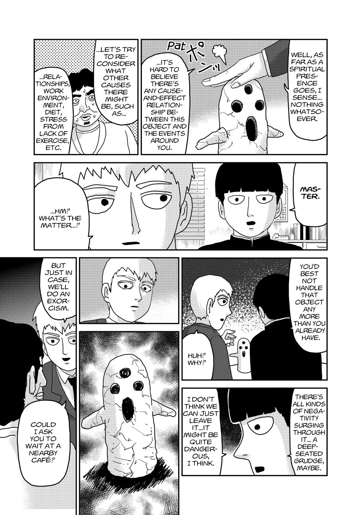 Mob Psycho 100, chapter 92, page 15