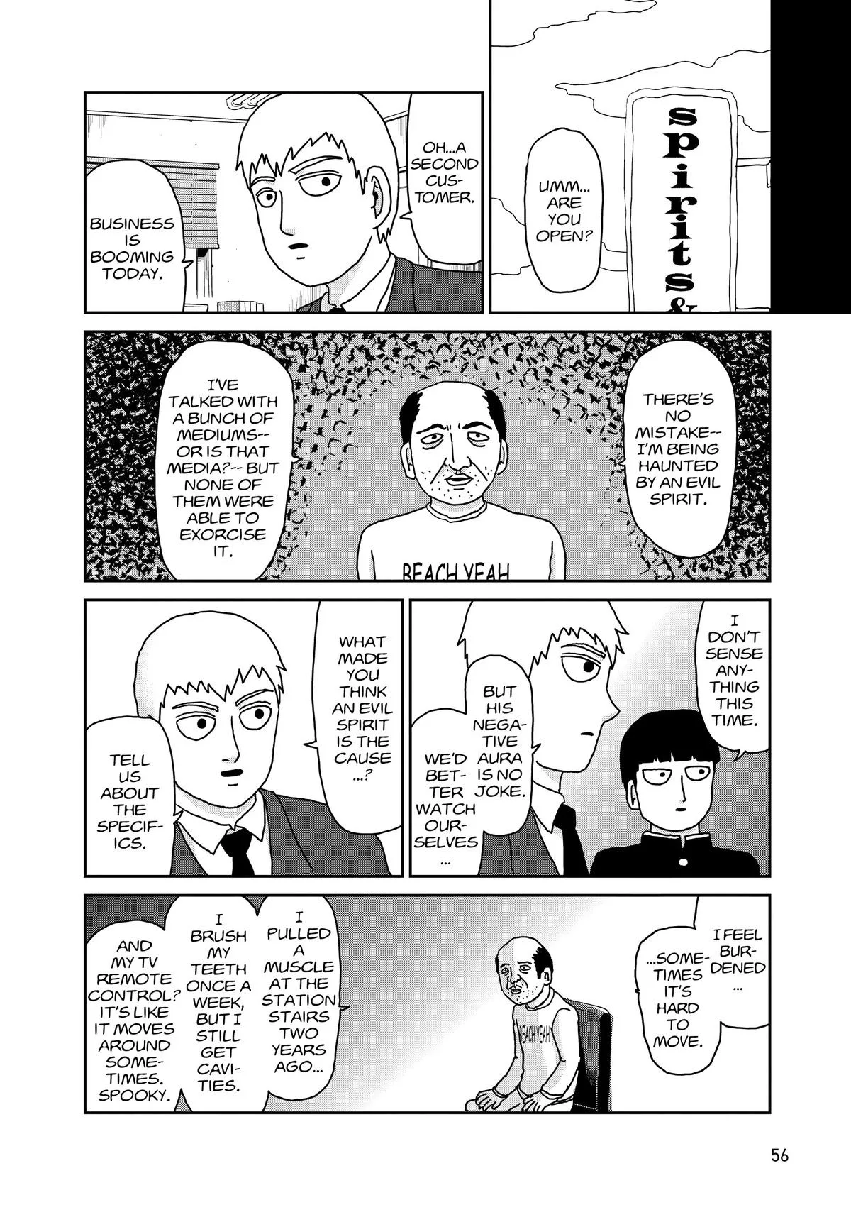 Mob Psycho 100, chapter 92, page 20