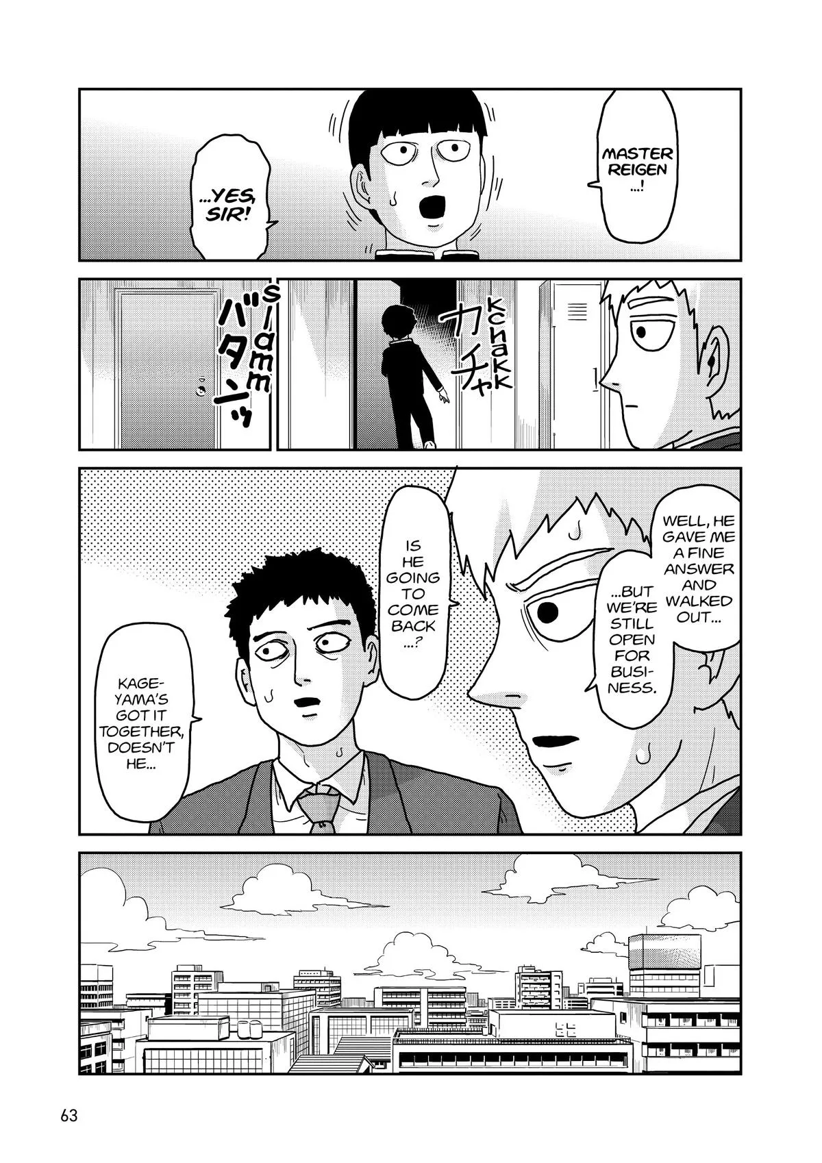 Mob Psycho 100, chapter 92, page 27