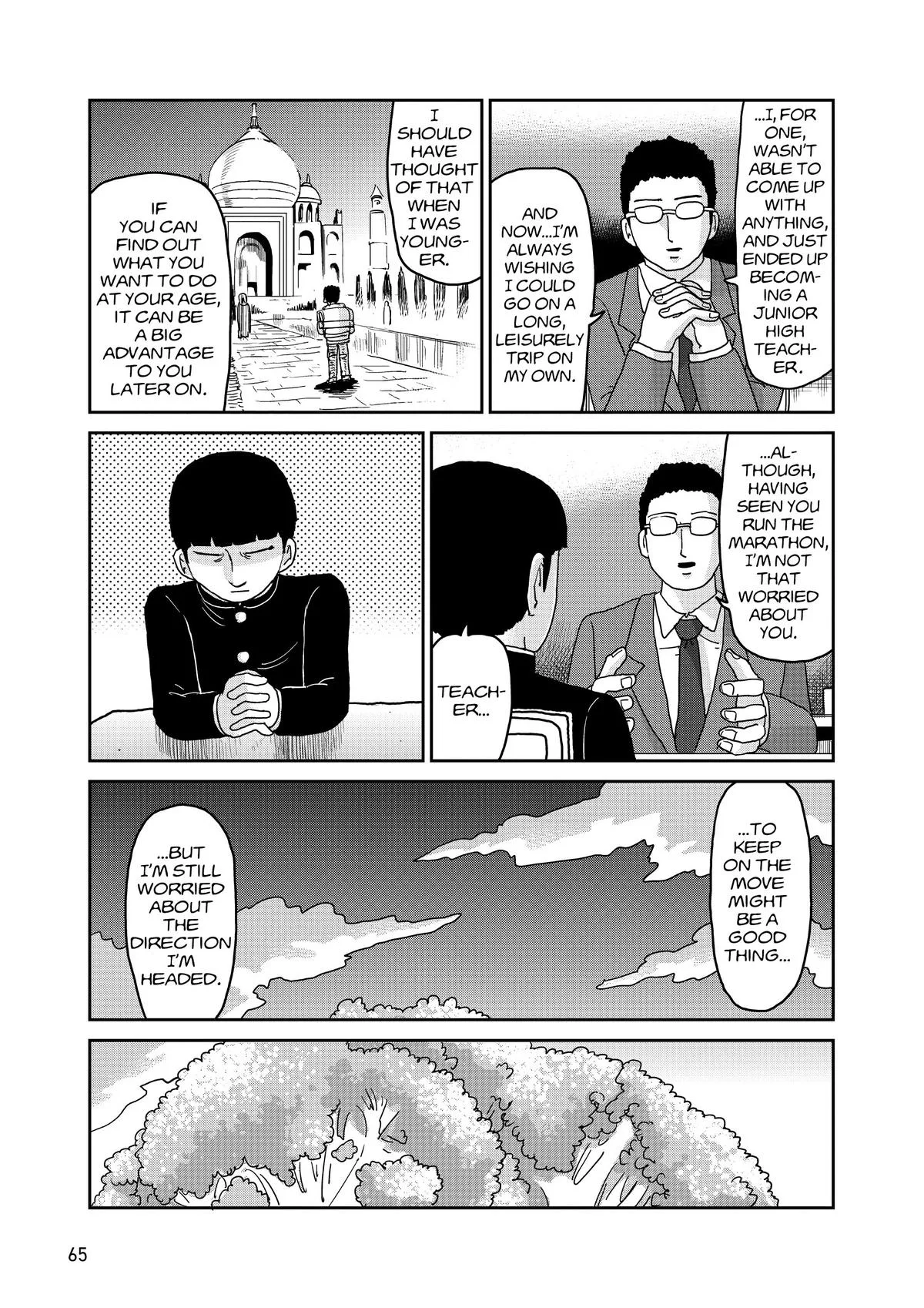 Mob Psycho 100, chapter 92, page 29