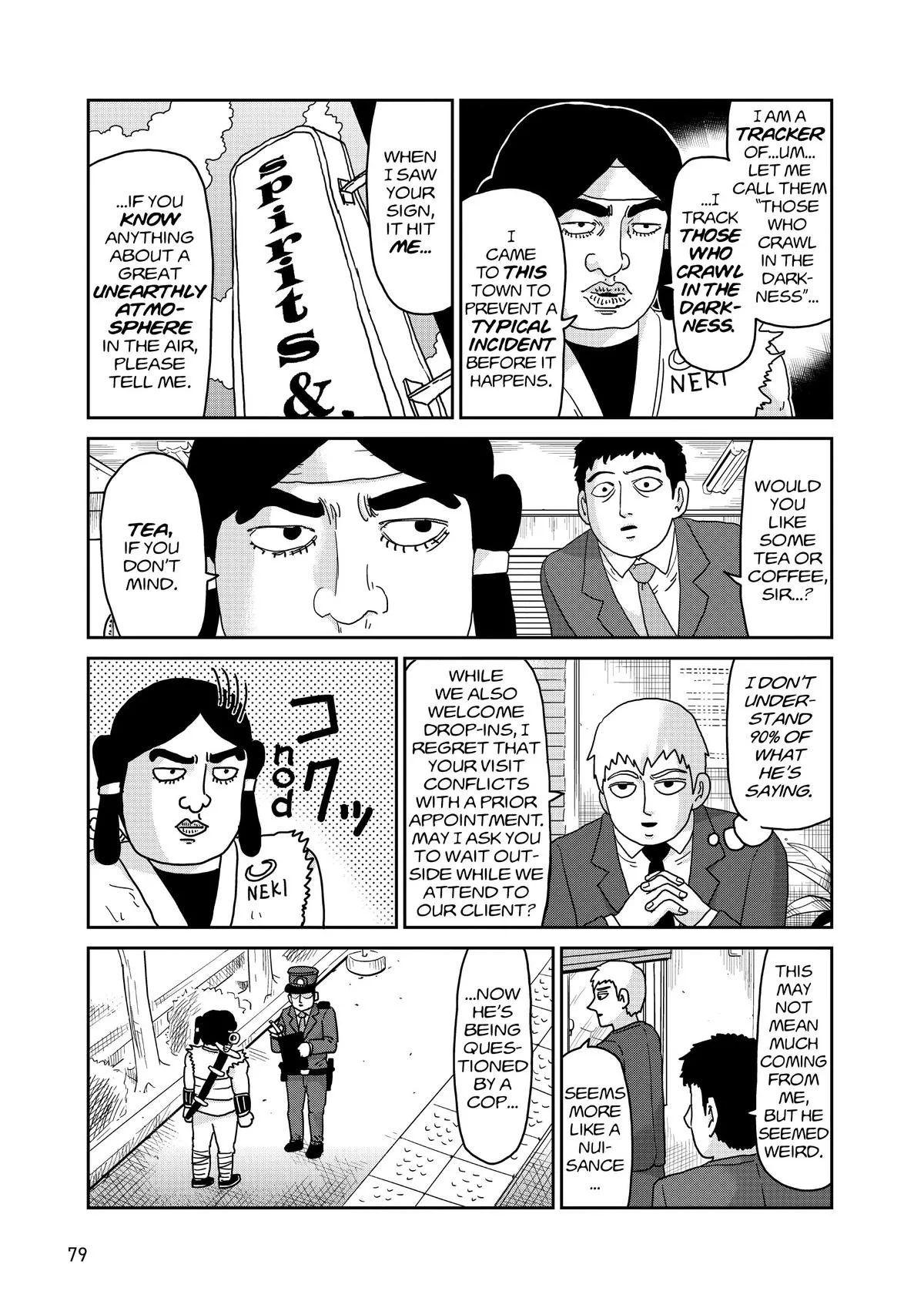Mob Psycho 100, chapter 93, page 11