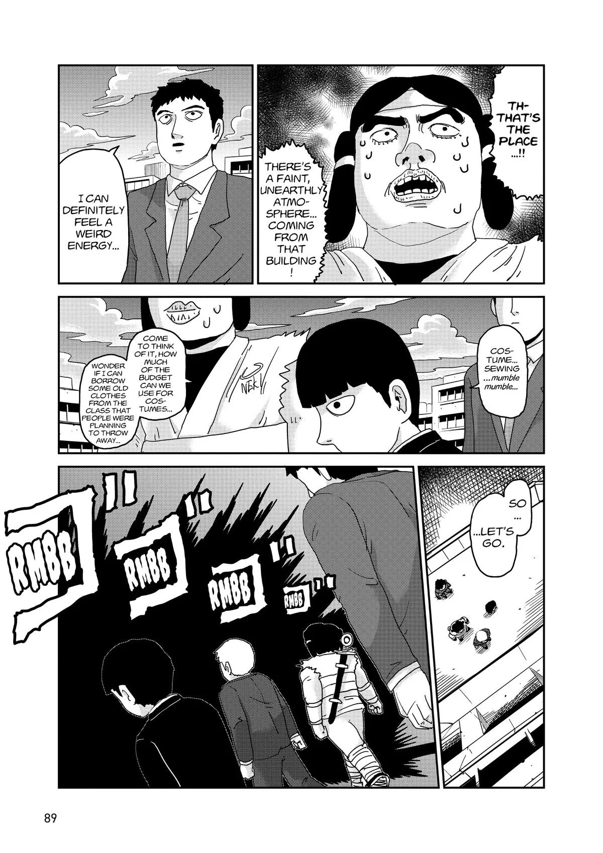 Mob Psycho 100, chapter 93, page 21