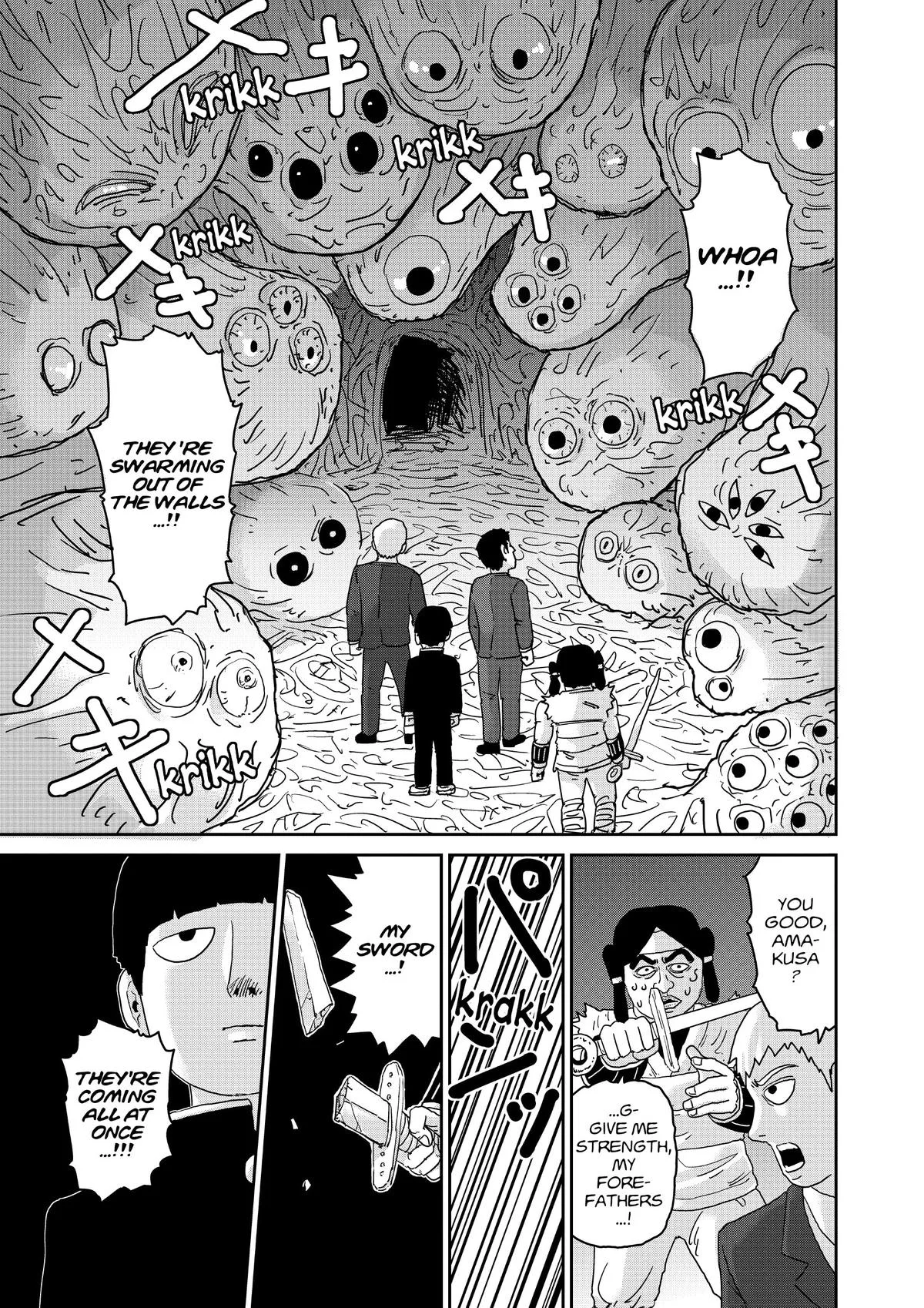 Mob Psycho 100, chapter 93, page 27