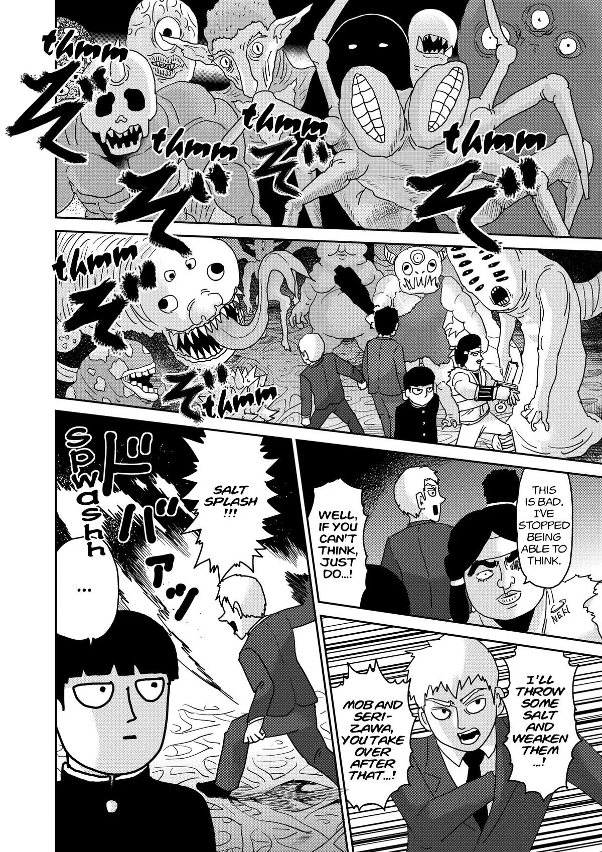 Mob Psycho 100, chapter 93, page 28