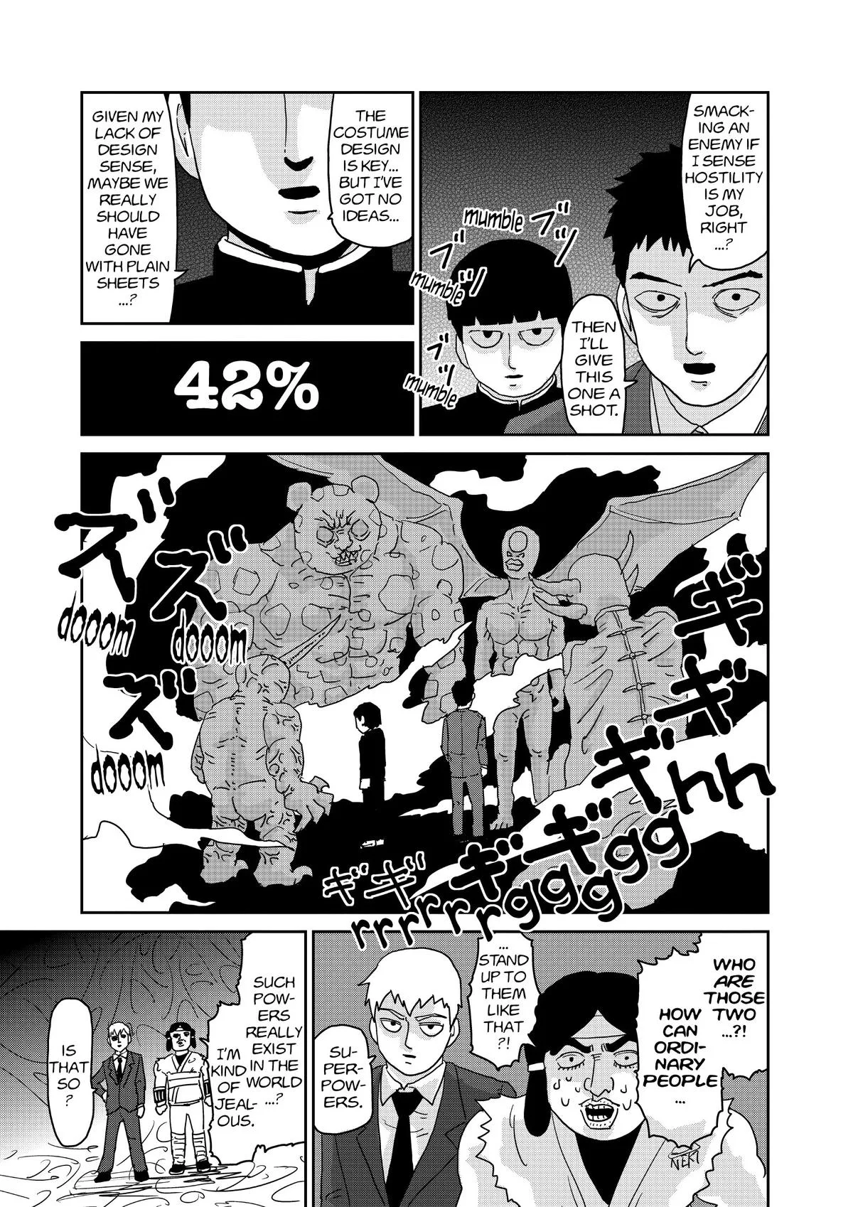 Mob Psycho 100, chapter 93, page 31