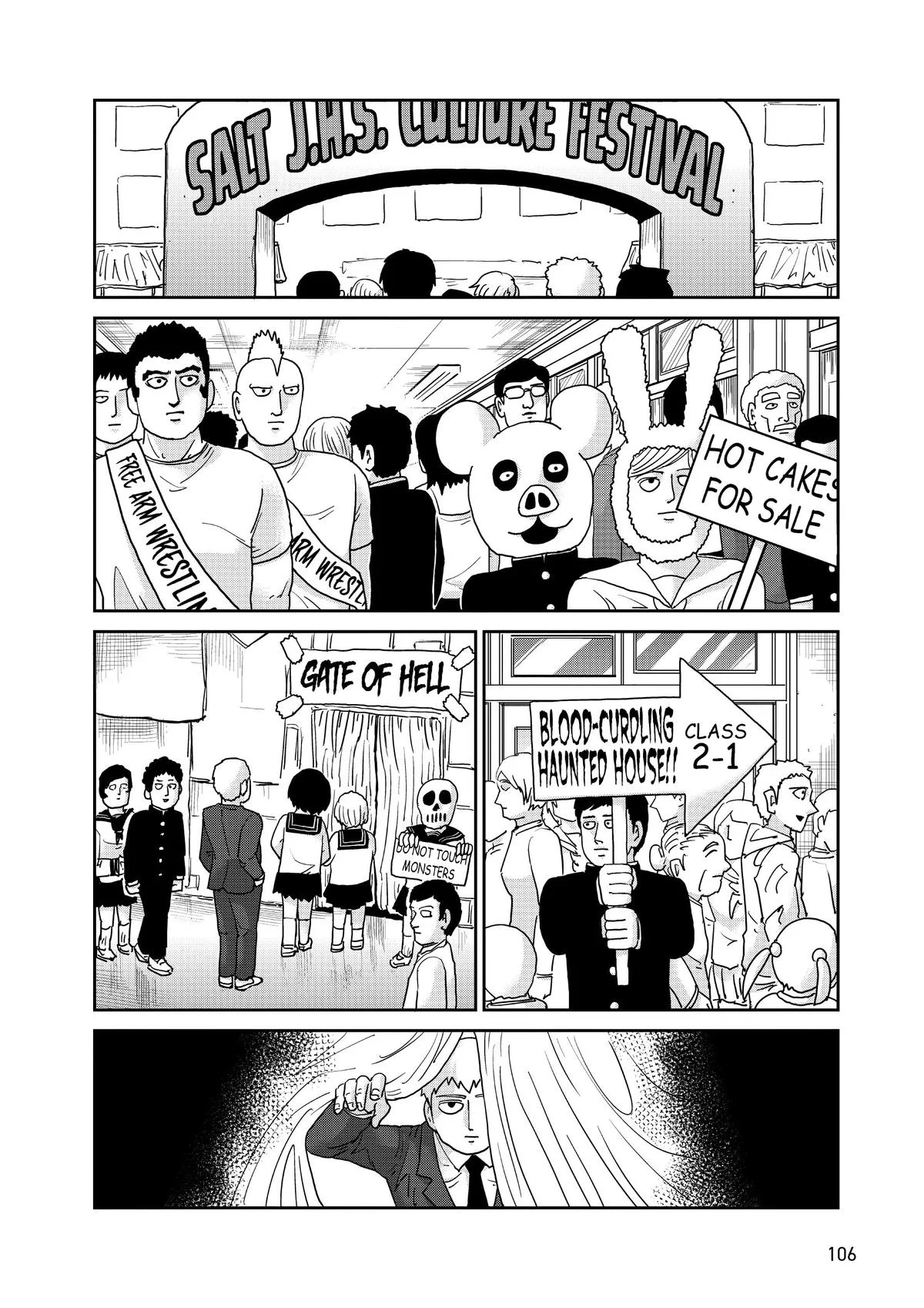 Mob Psycho 100, chapter 93, page 38