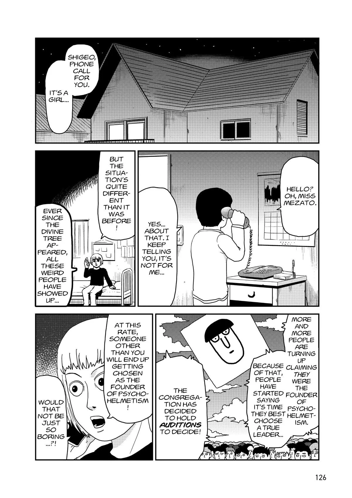 Mob Psycho 100, chapter 94, page 18