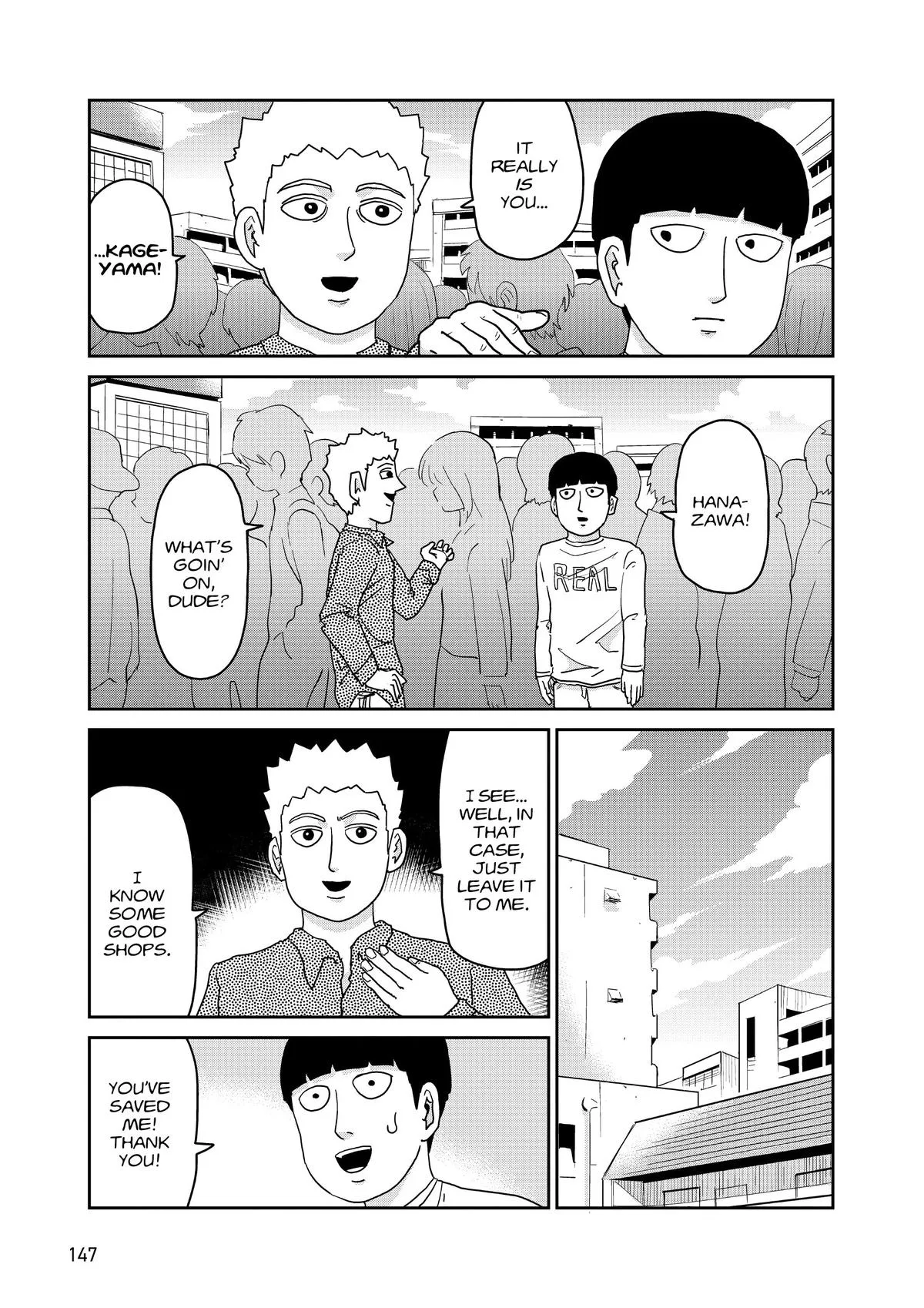 Mob Psycho 100, chapter 95, page 9